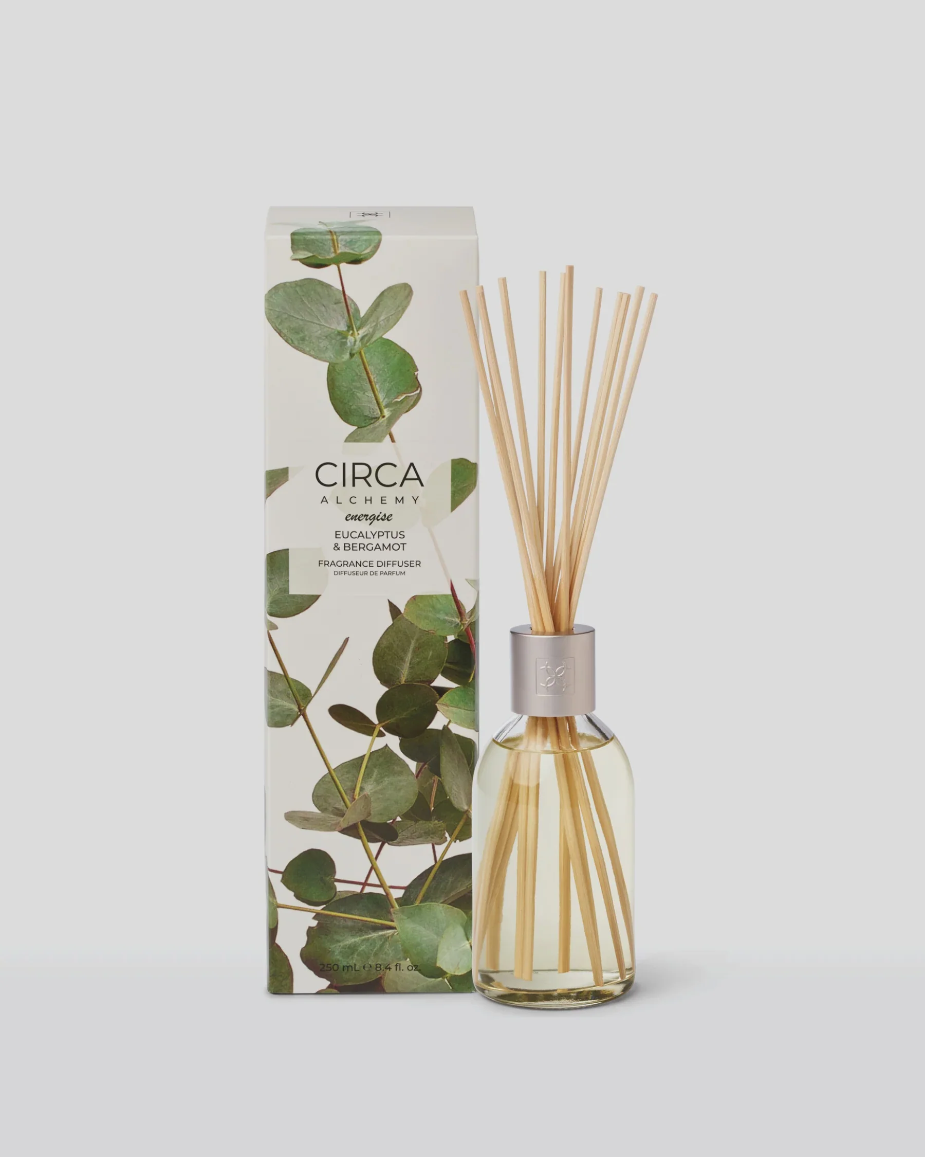 250ml Diffuser - Alchemy Energise - Eucalyptus & Bergamot