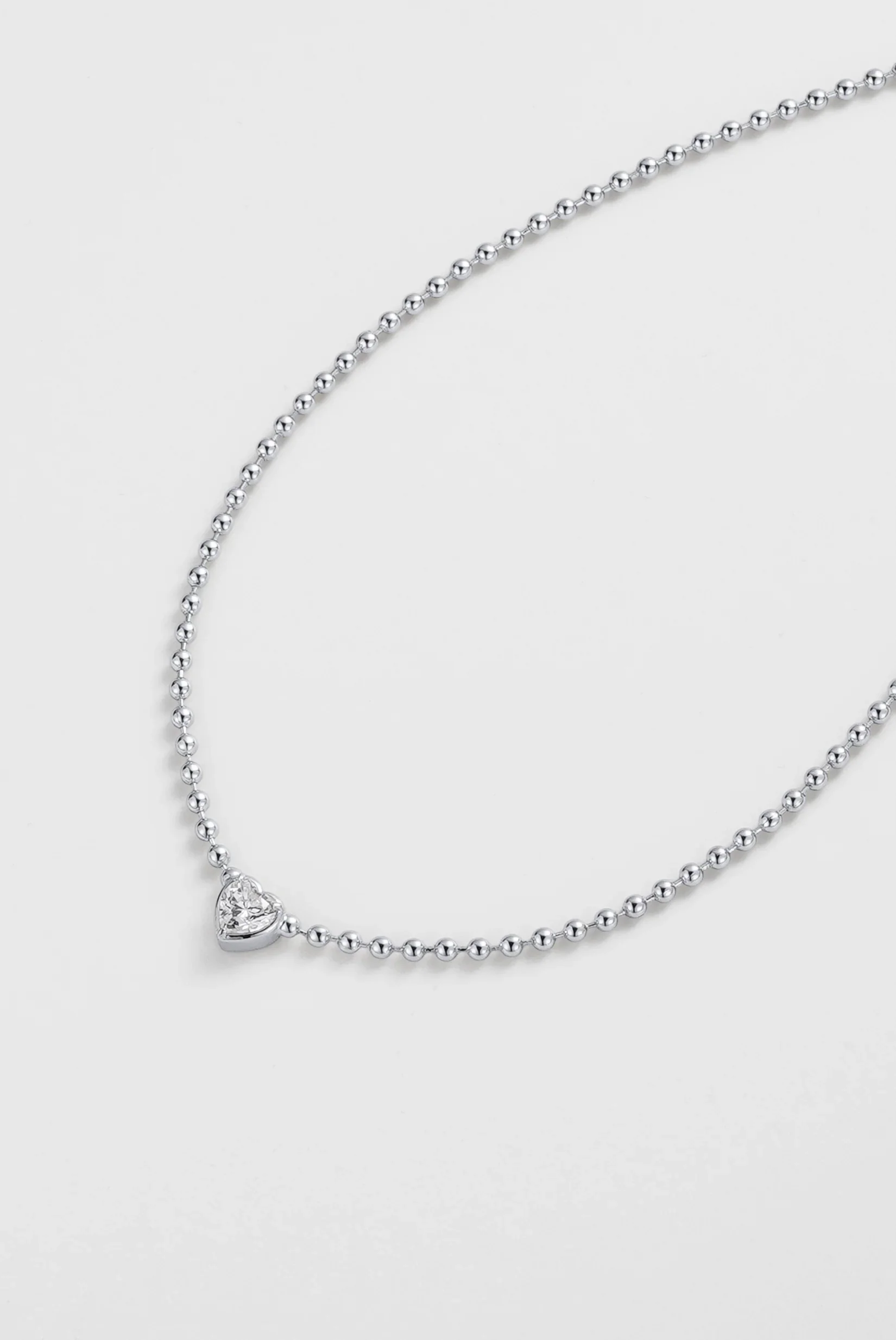 Amor Necklace - Silver - Image 4