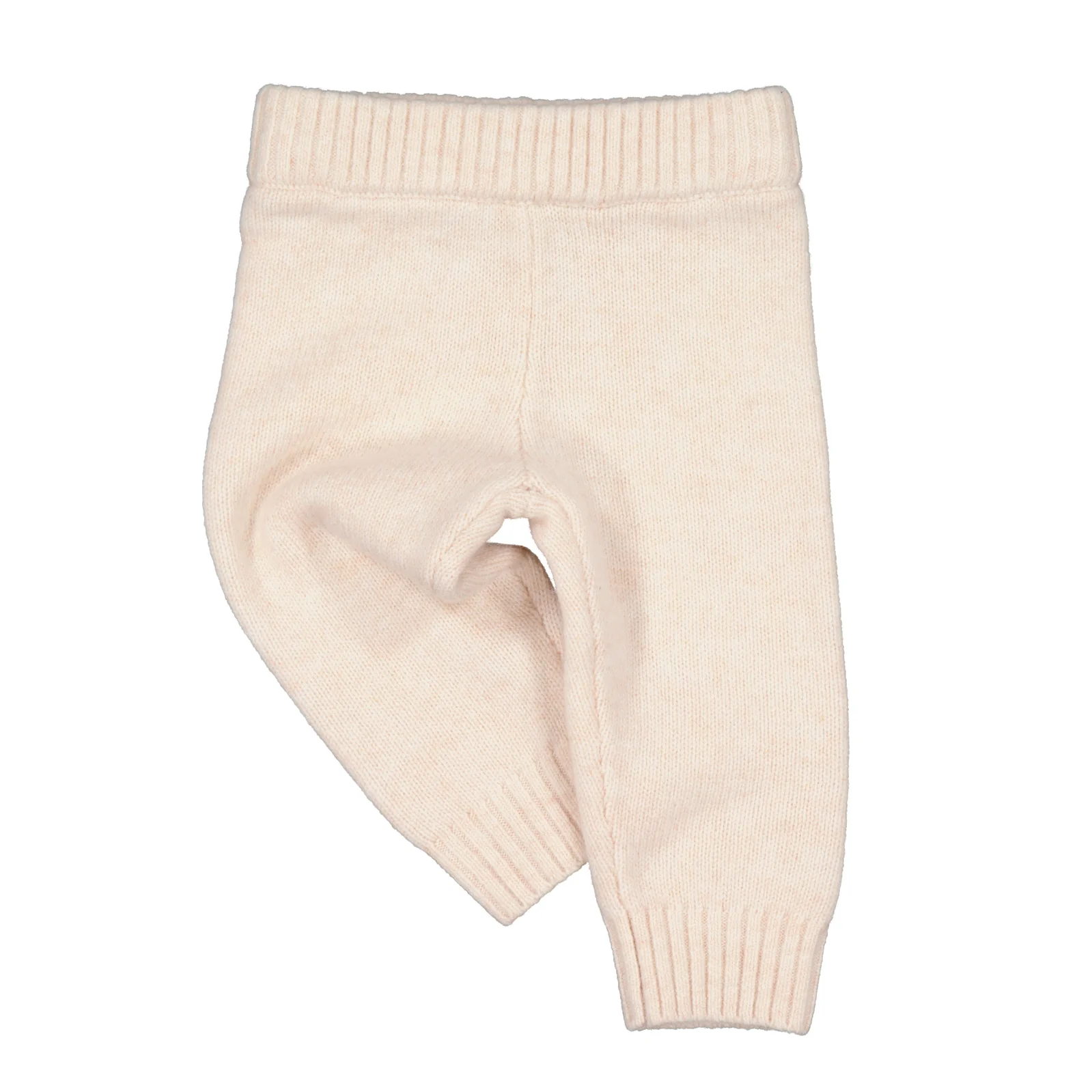 Baby Knit Pants - Ivory Blush - Image 3