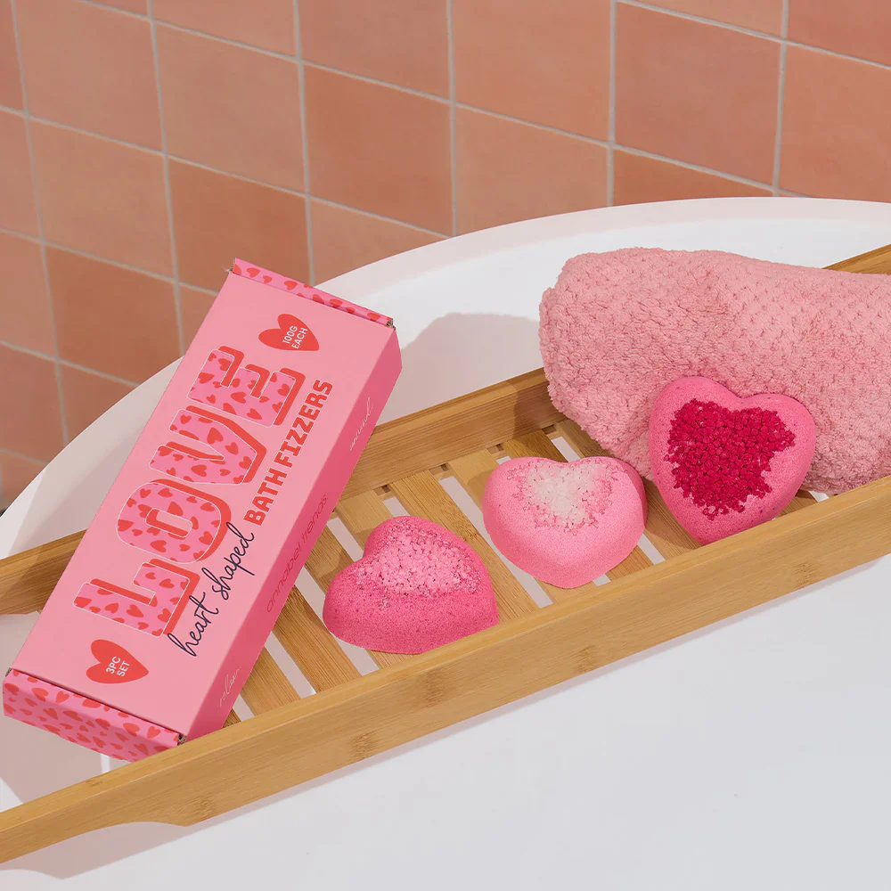 Bath Fizzers - Love Heart Set - Image 5