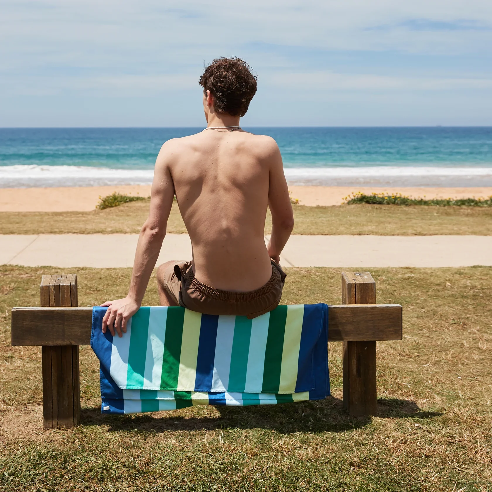 Beach Towel - Summer Collection L - Cool Lagoon - Image 3
