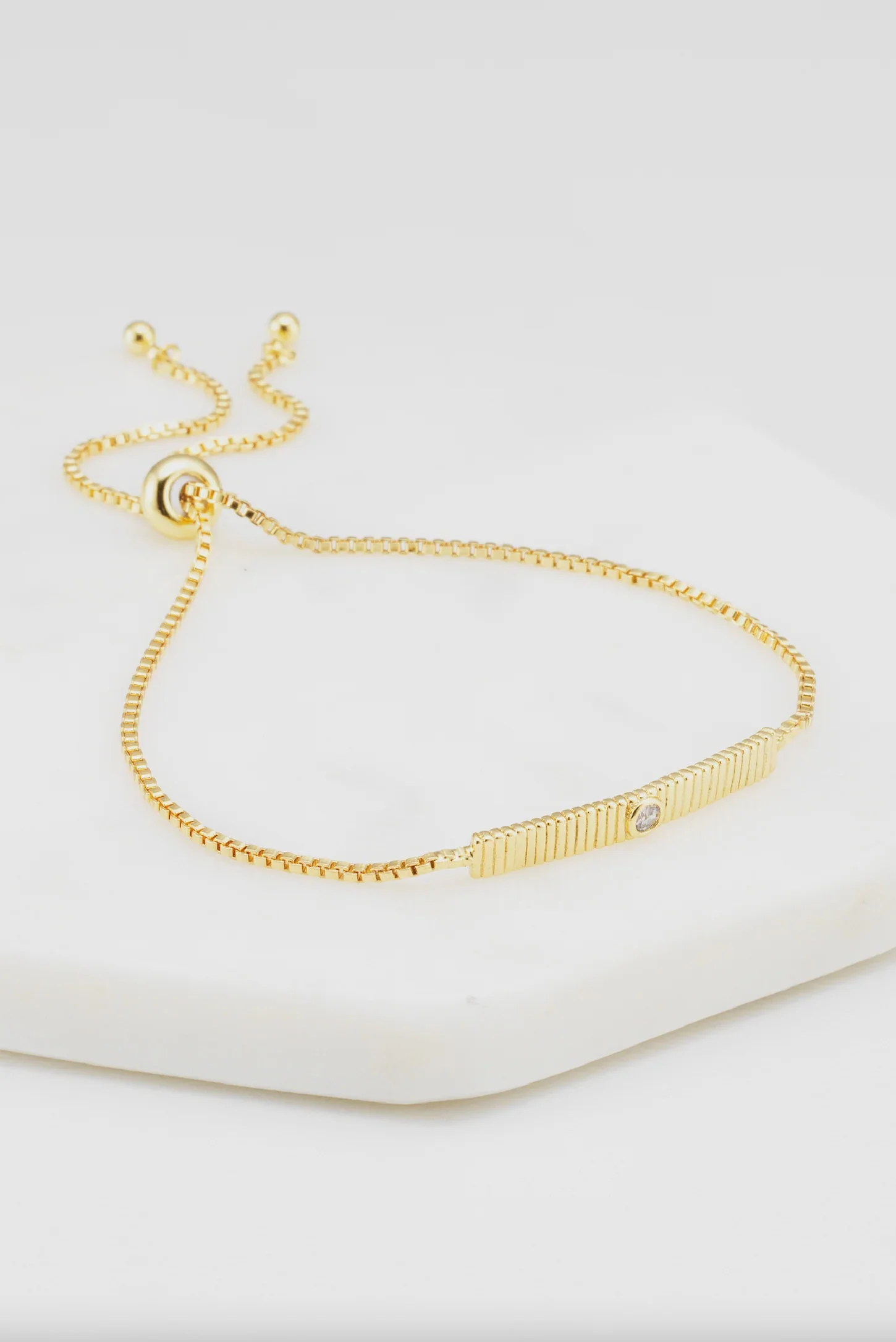 Billie Metal Bracelet - Gold