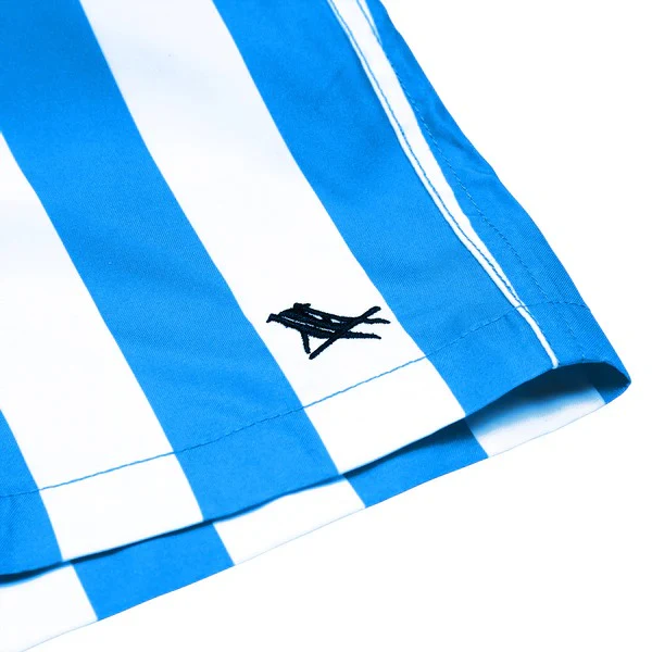 Bondi Blue Cabana Swim Shorts - Image 4