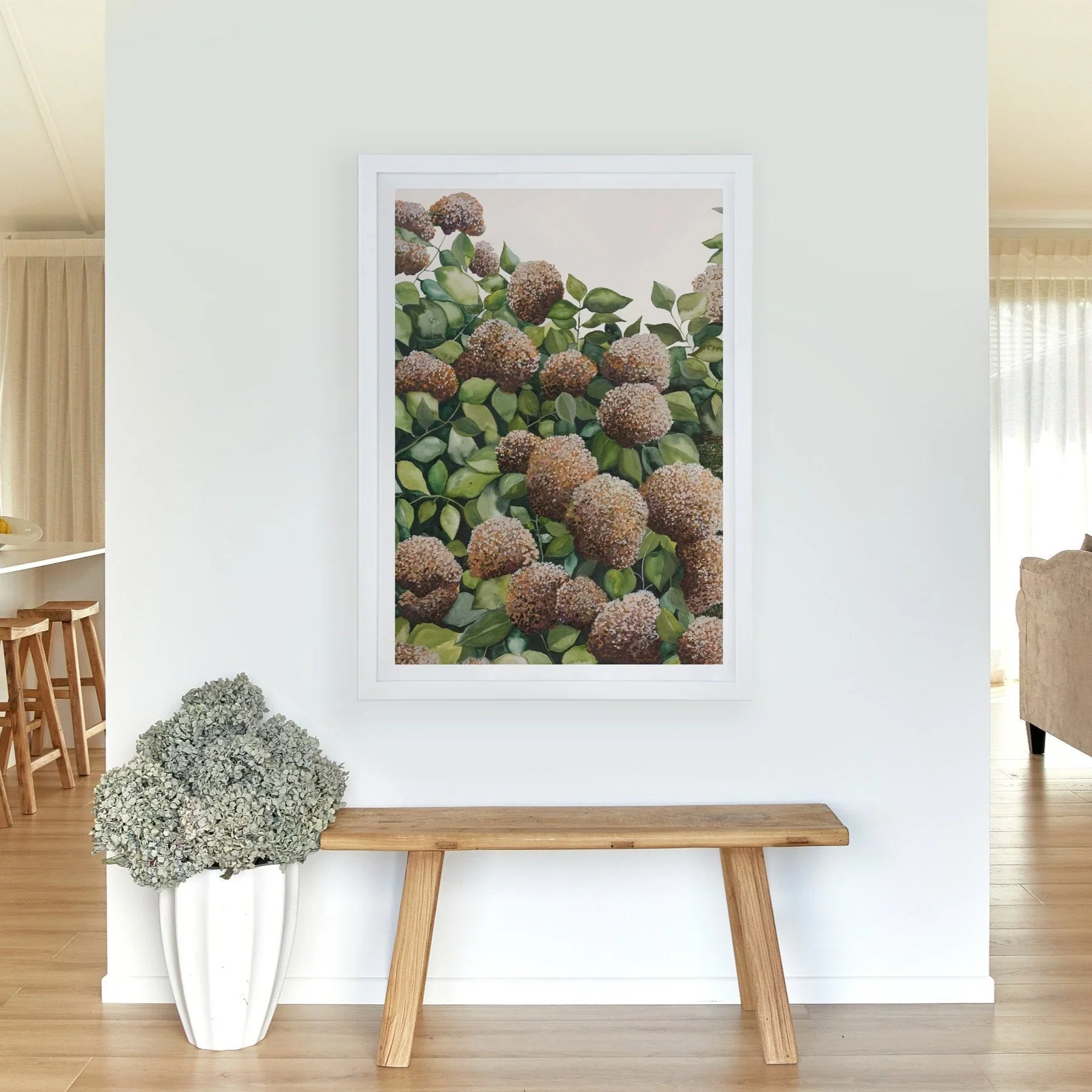 Bronze Hydrangea I - A2 Print