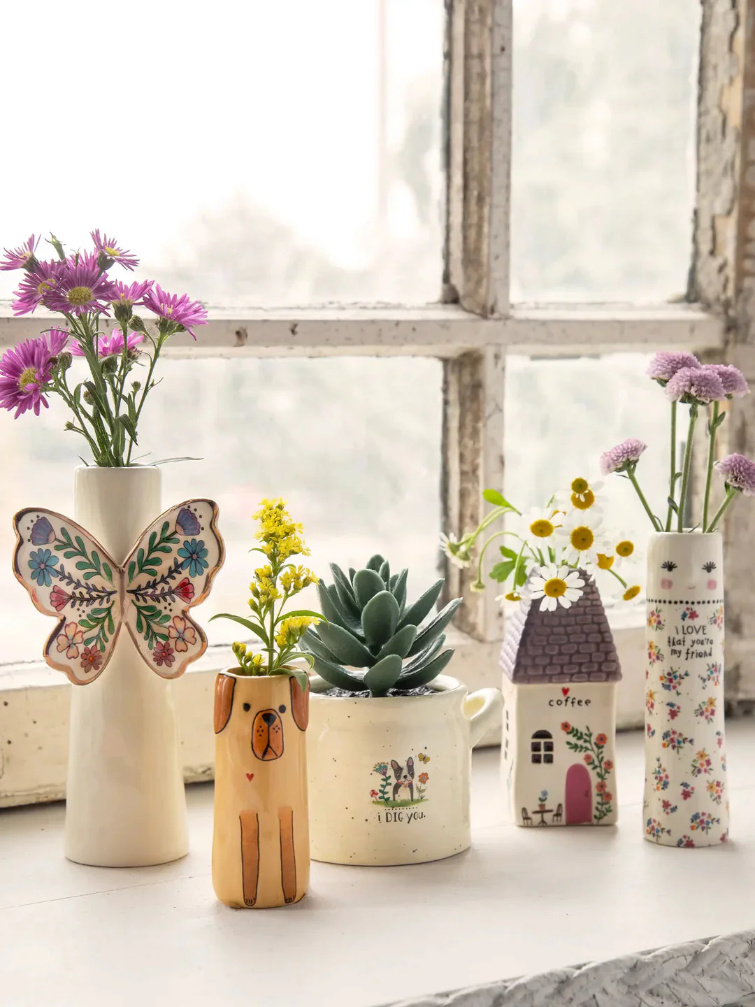 Butterfly Bud Vase - Butterfly LGE - Image 3