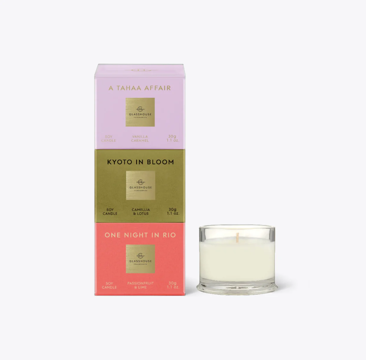 Candle Trio 3 x 30g