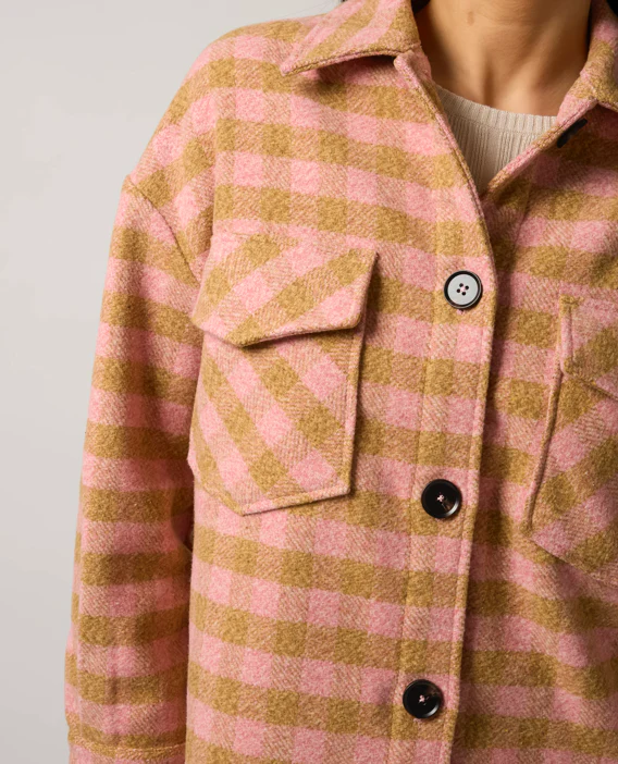 Carly Coat - Blooming Rose - Image 3