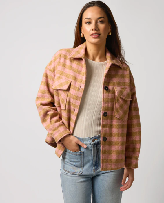 Carly Coat - Blooming Rose - Image 4