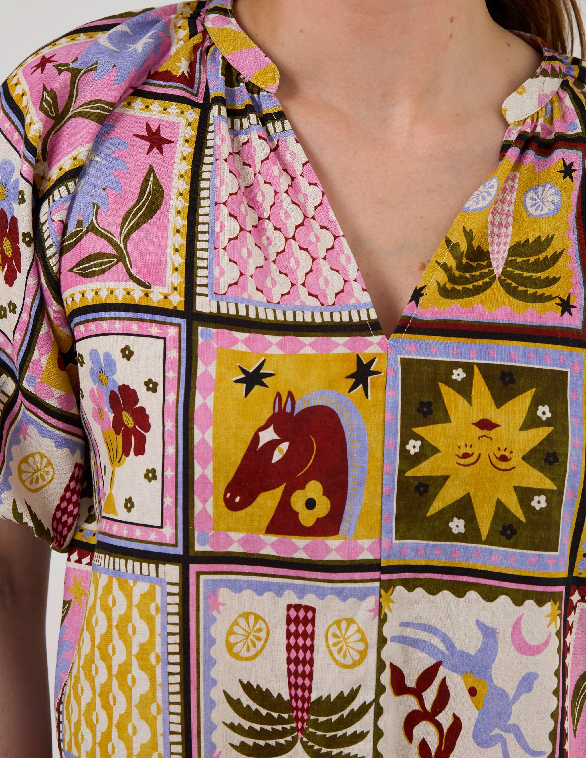 Charlo Blouse - Memories of Morocco - Image 2