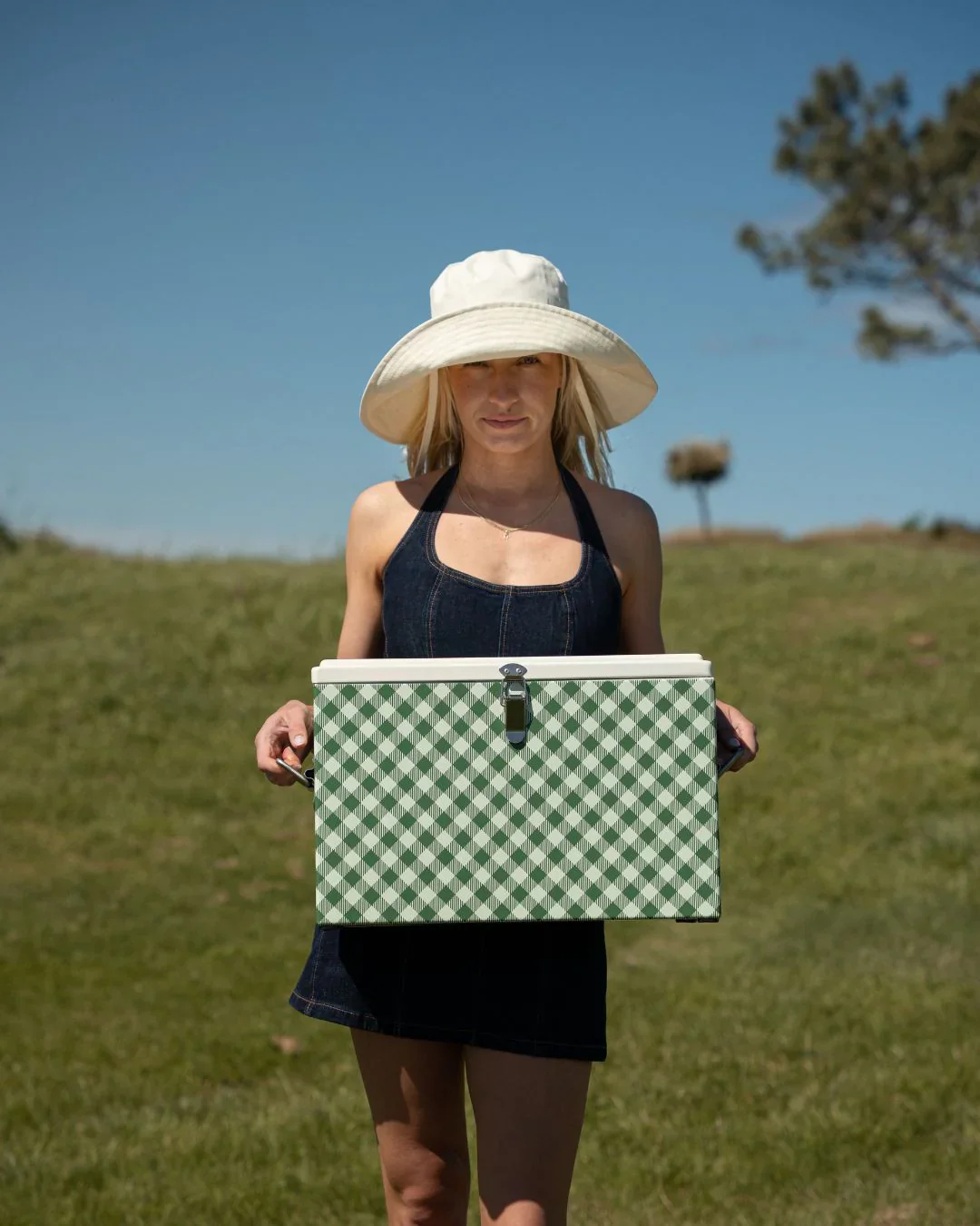 Chilly Bin - Avocado Gingham - Image 4