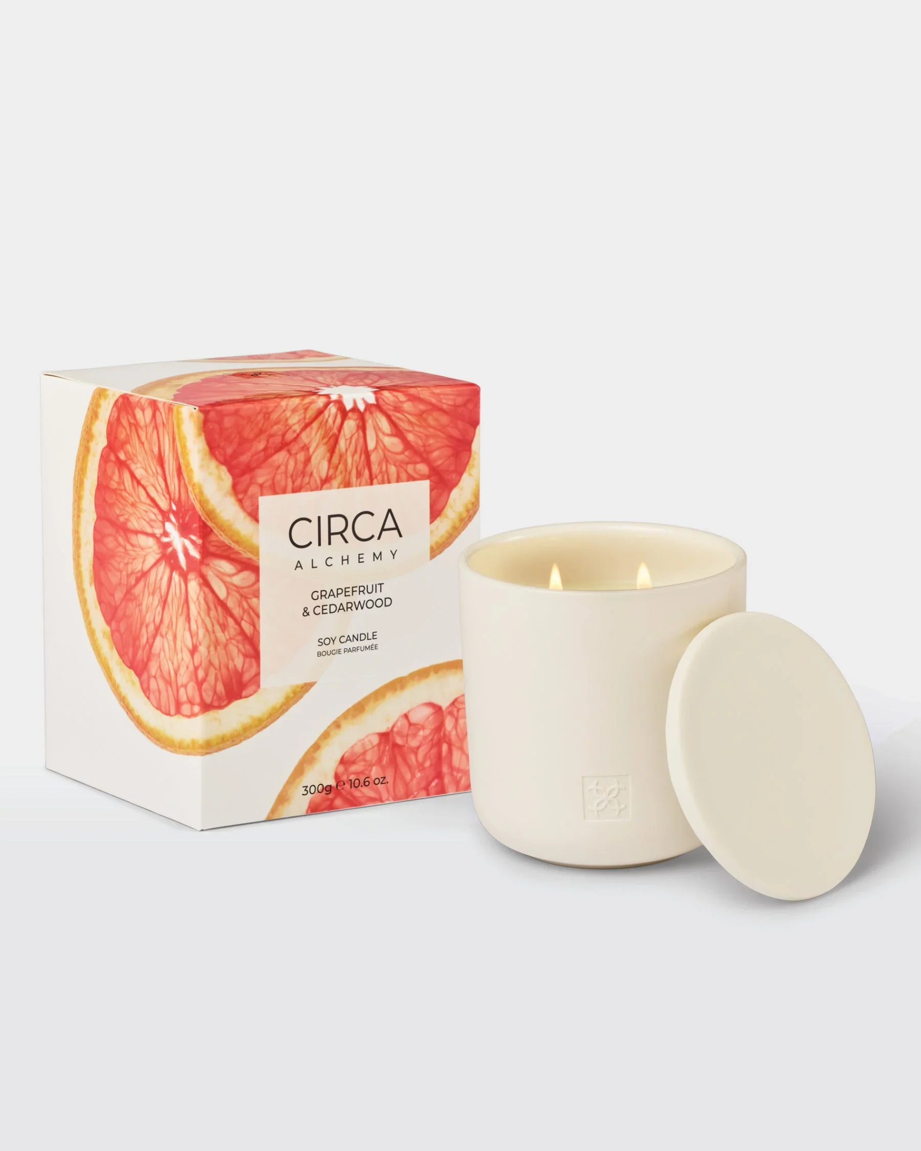 Circa 300g Candle - Alchemy - Grapefruit & Cedarwood - Image 3
