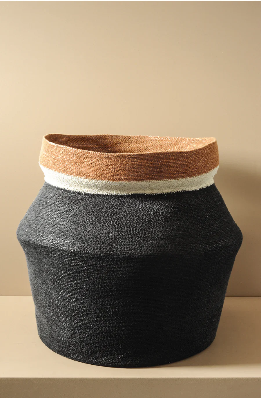Contenere Black/Tan Basket - Image 3