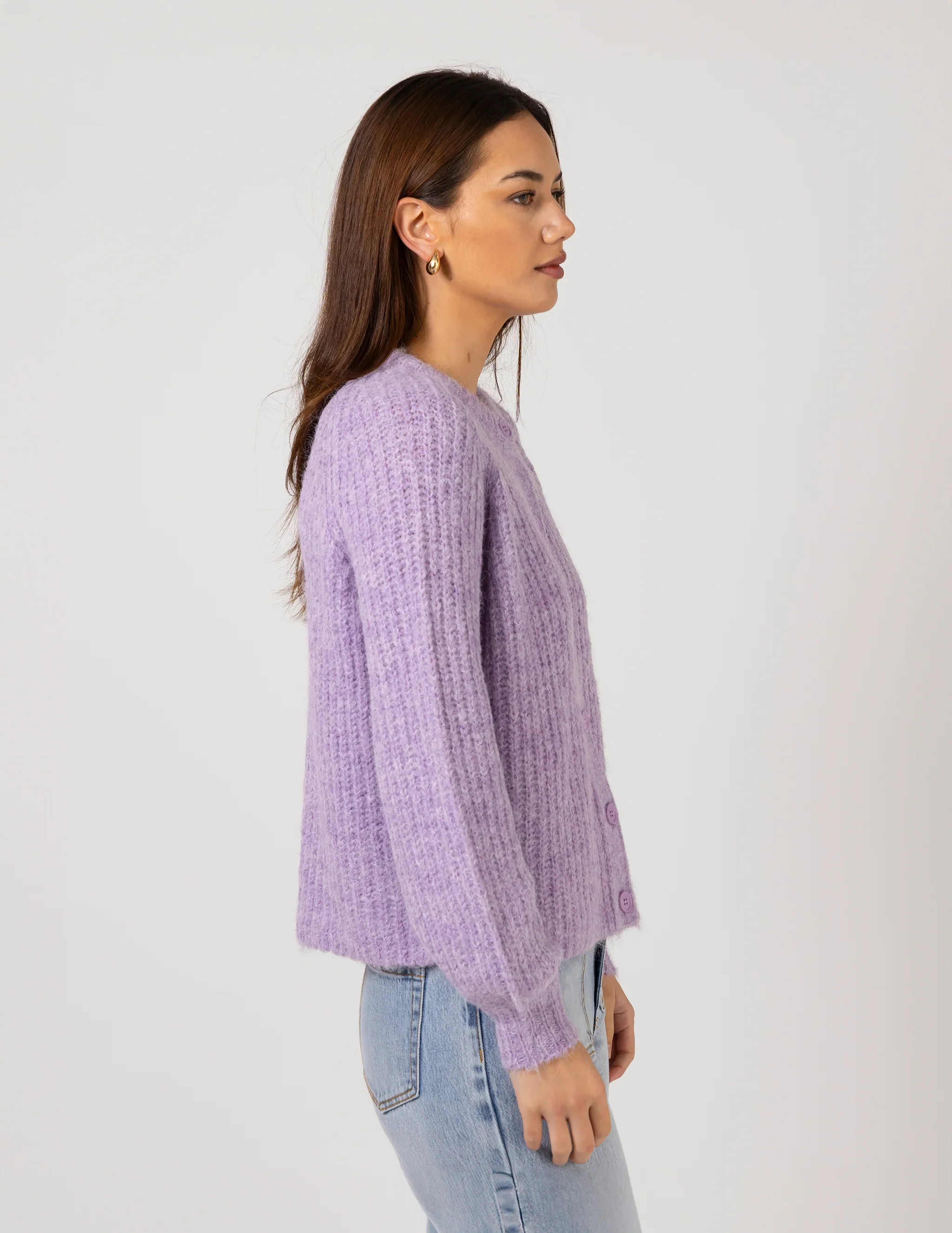 Corinne Cardigan - Wisteria - Image 3
