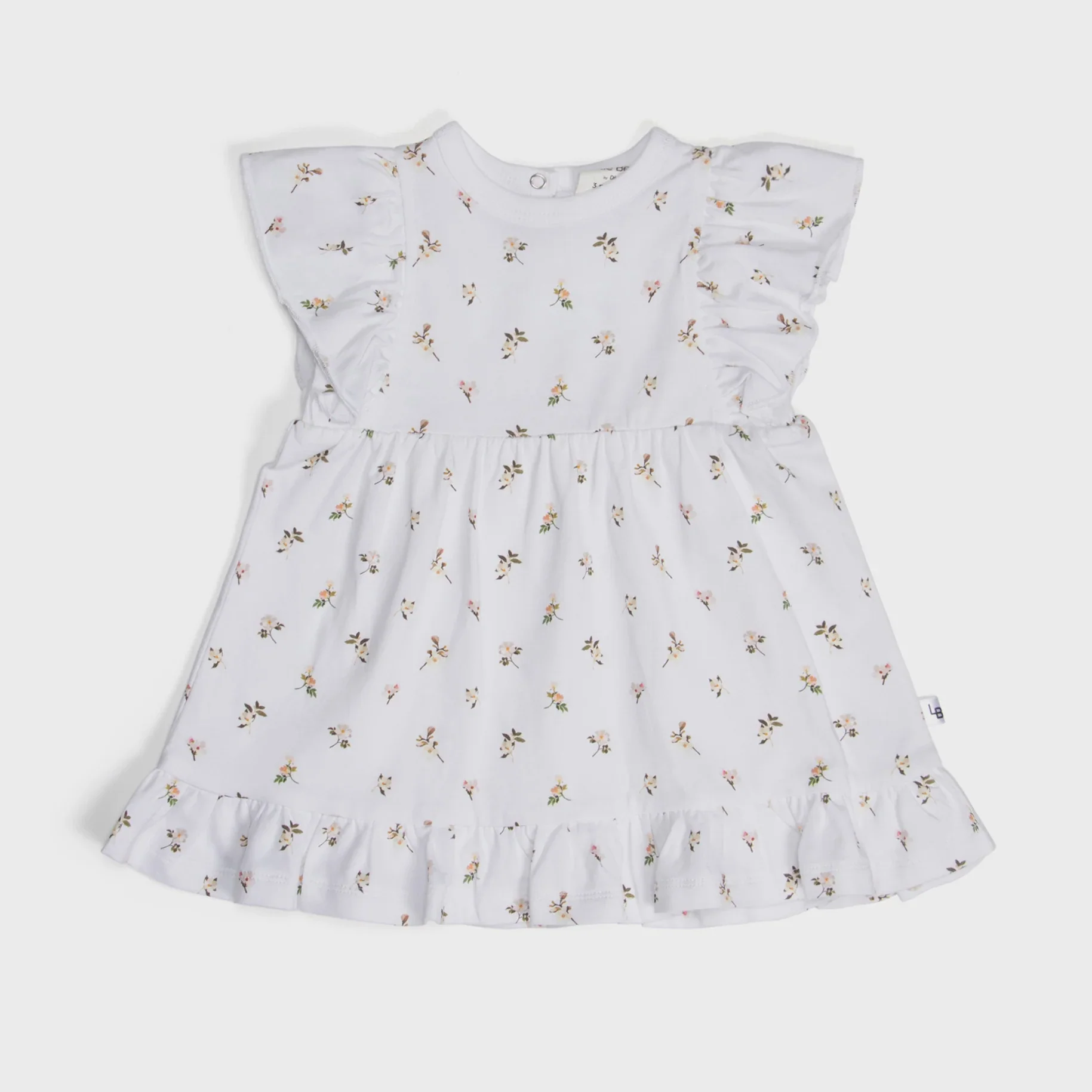 Cotton Frill Dress - Floral