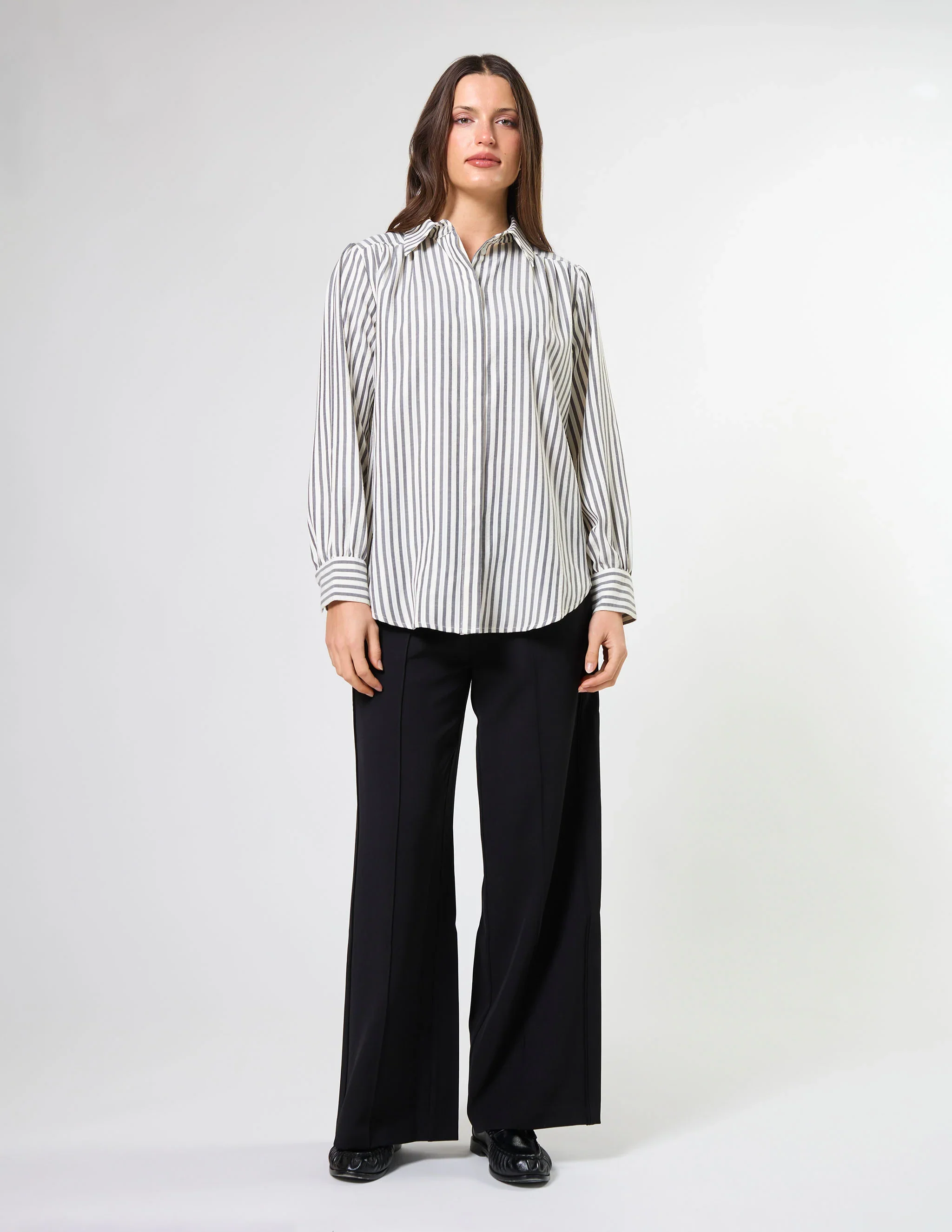 Diana Blouse - Antique Stripe - Image 5