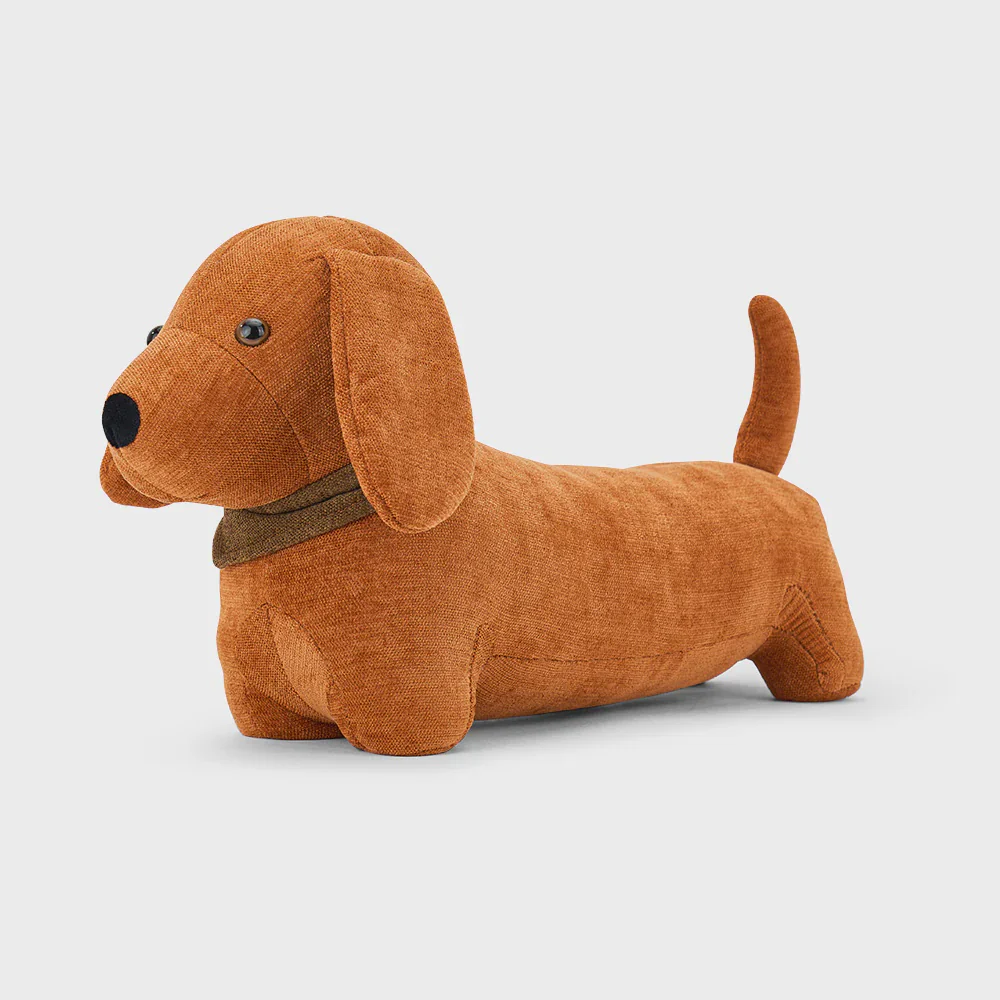 Doorstop - Brown Dachshund
