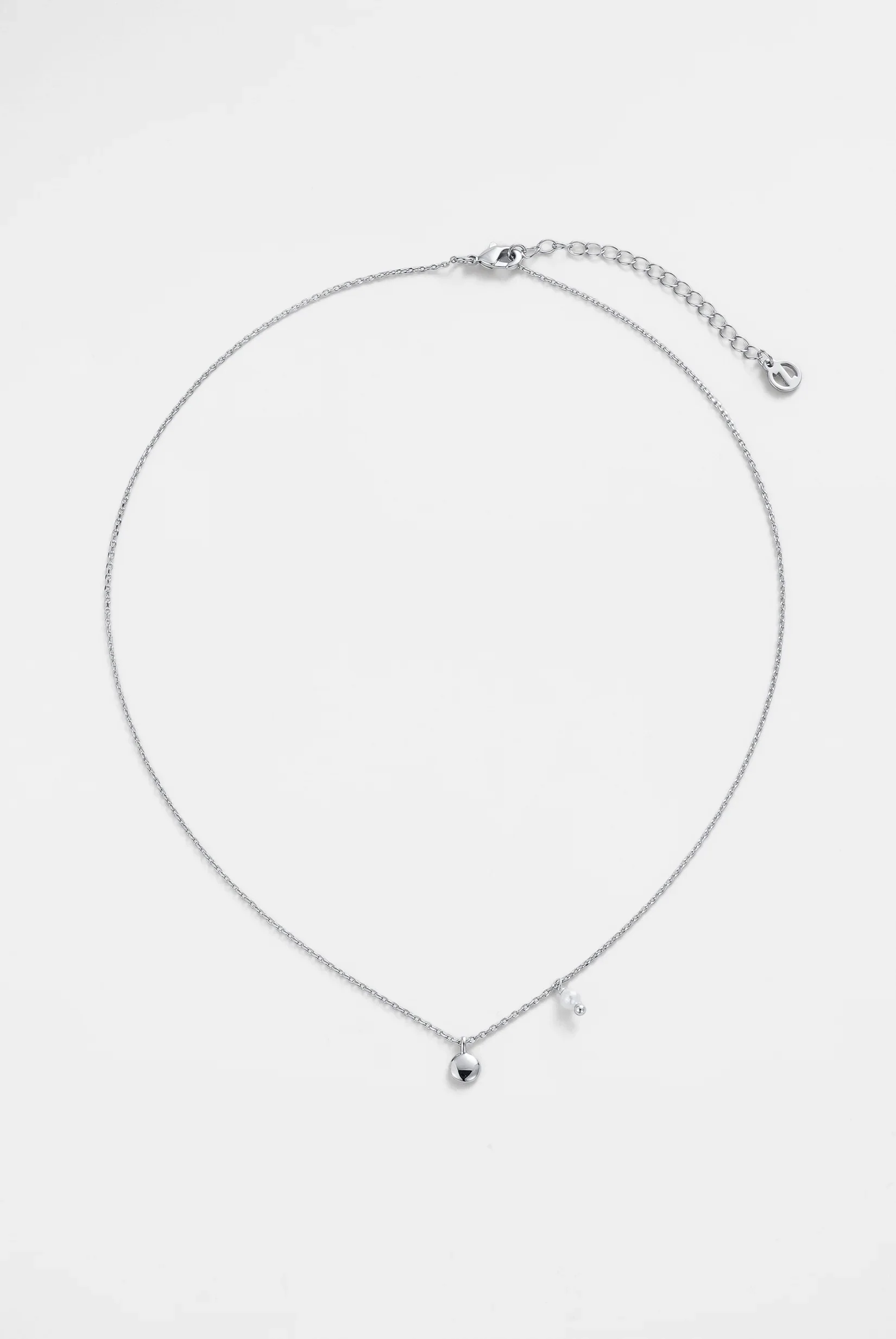 Eva Mini Necklace - Silver - Image 3