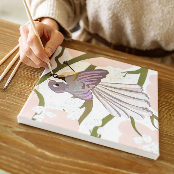 Fantail 20x20cm Paint By Numbers - Image 3