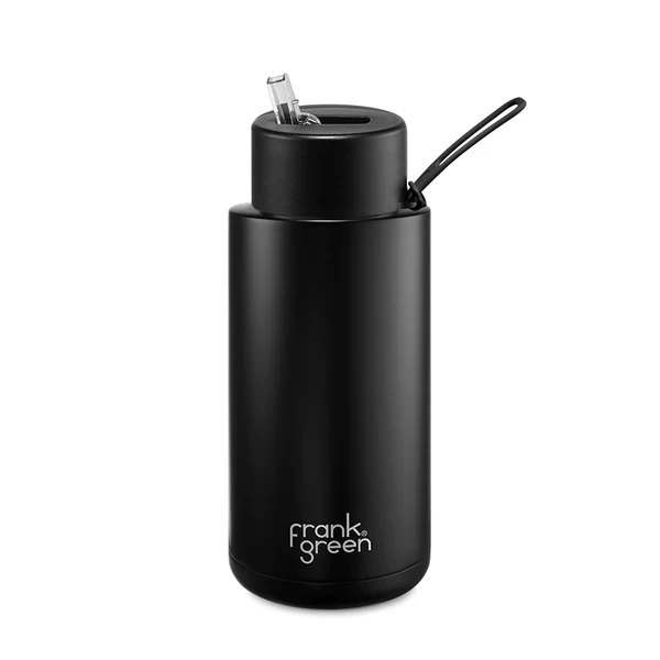 Frank Green Ceramic Reusable Bottle w Straw - 34oz - Image 4