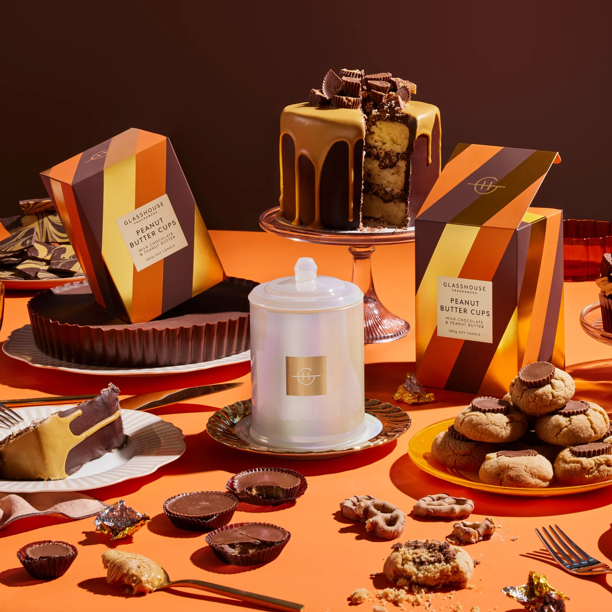 GF 380g Candle - Peanut Butter Cups - Image 2