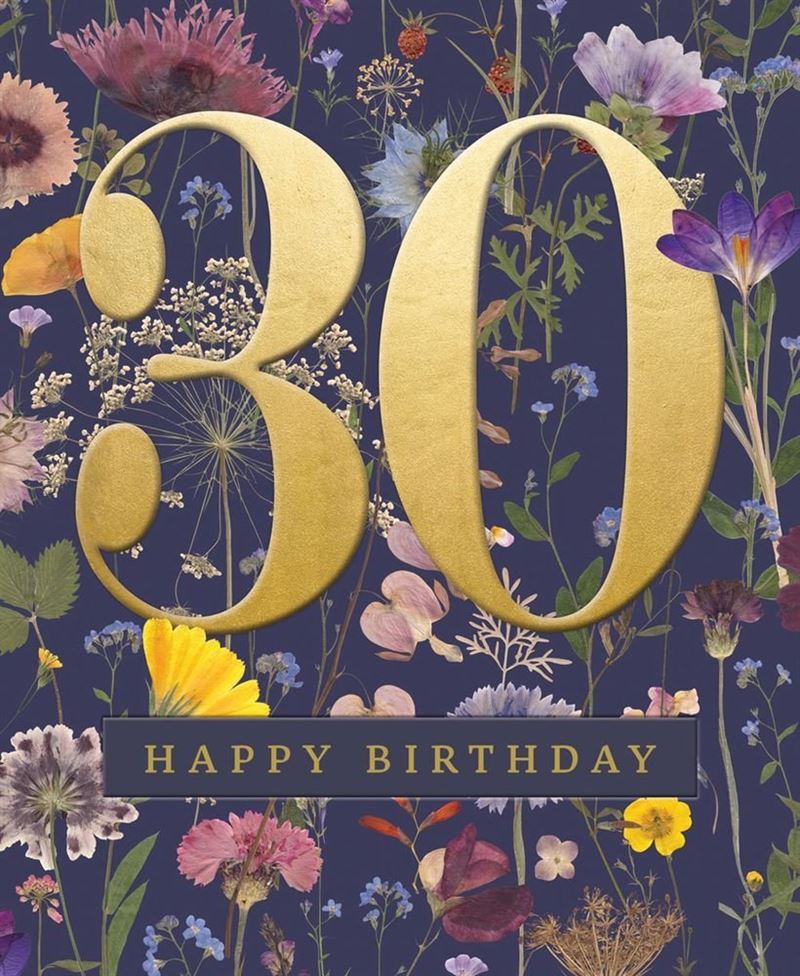 Happy Birthday Card Wild Meadow - Image 5