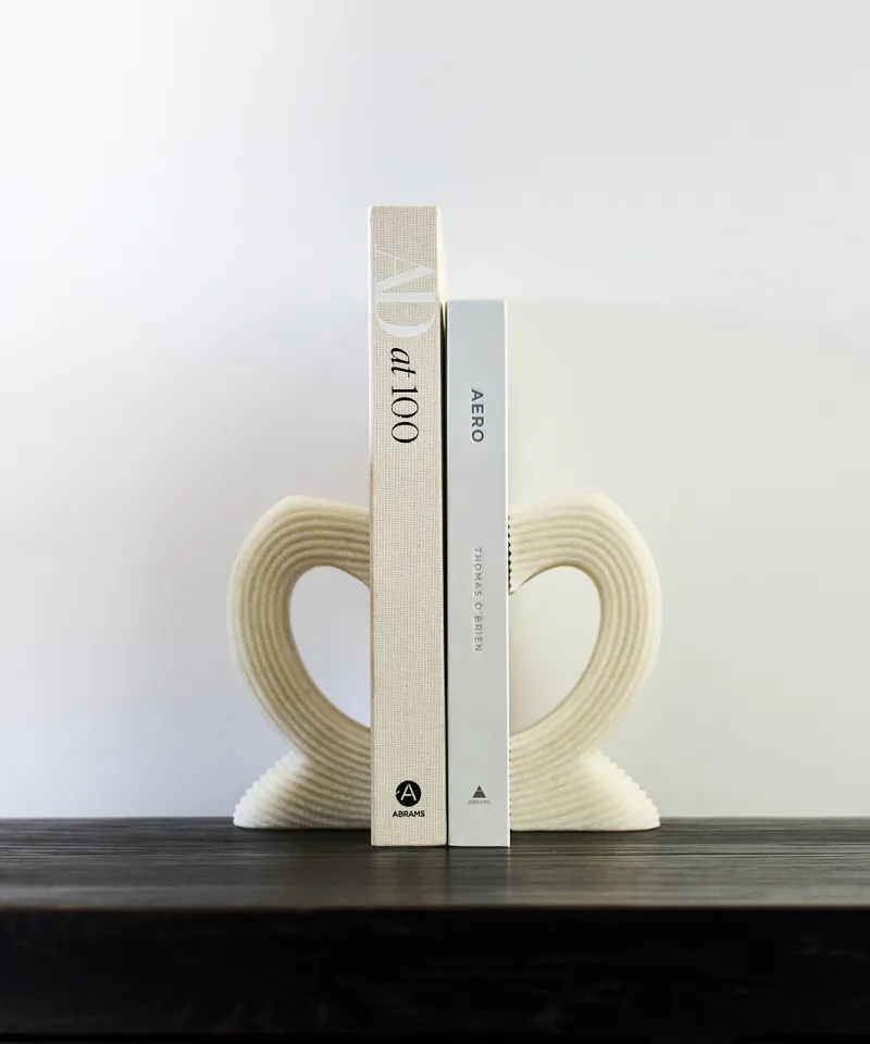Heart Curved Book End - Image 2
