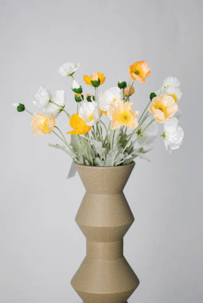 Iceland Poppy Spray 62cm Blush - Image 2