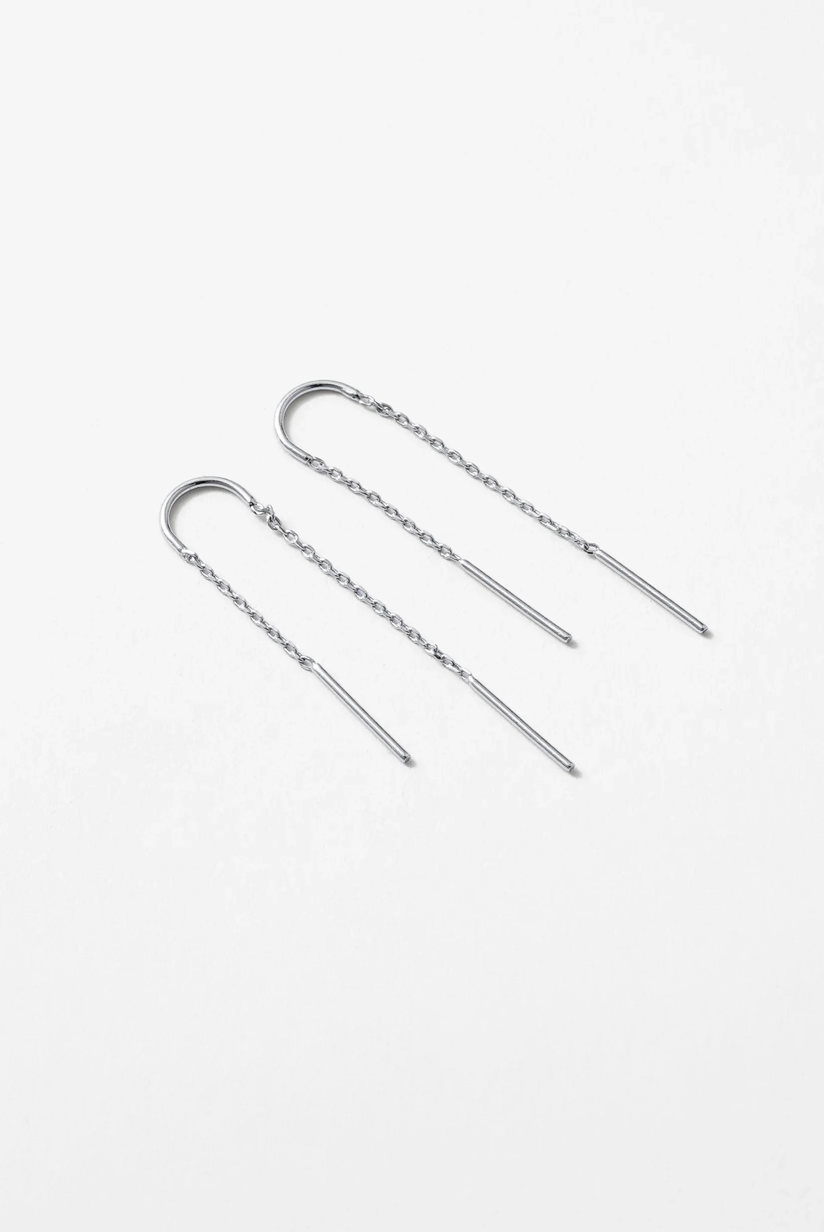 Ivy Thread Essential Earring - Silver - Image 4