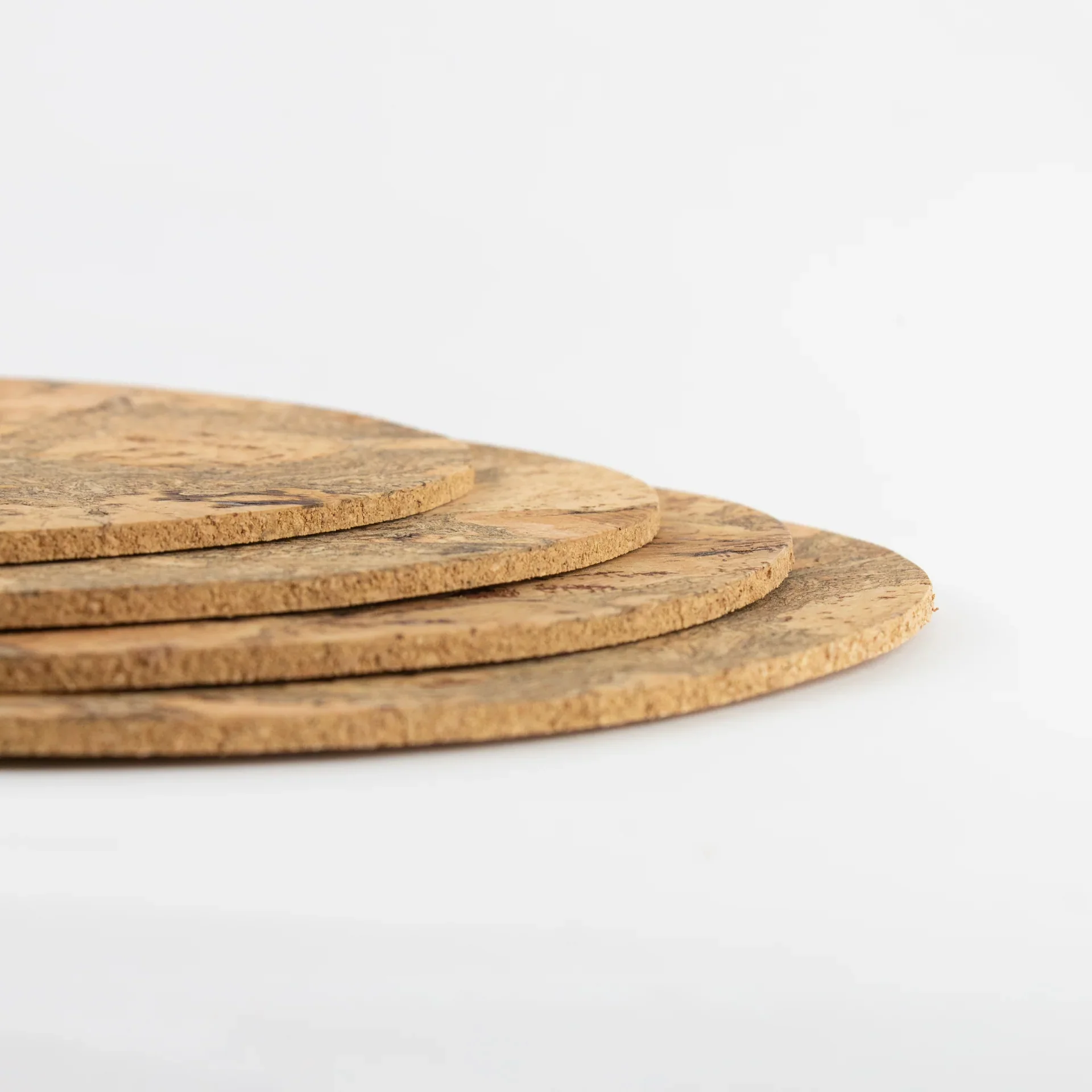 Natural Cork Round Placemats Set of 4 - Image 6