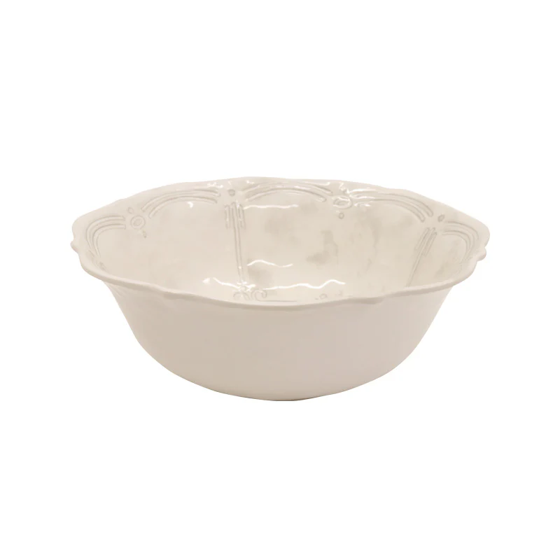 Melamine French Grey Bowl - 30cm - Image 3