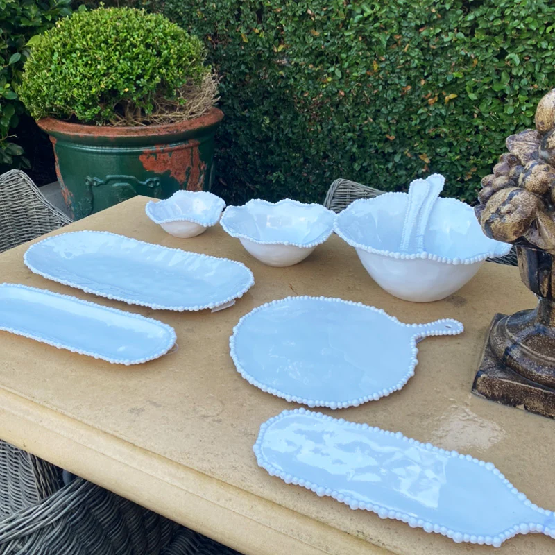 Melamine Pearl Platter - 53cm - Image 5