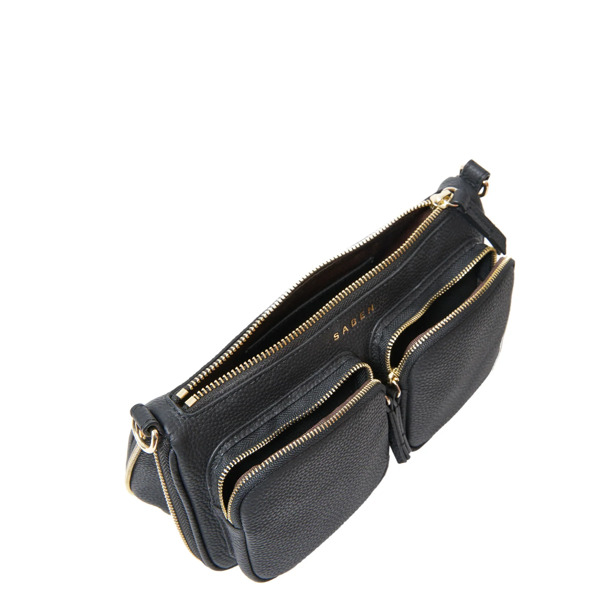 Nina Crossbody - Black - Image 5