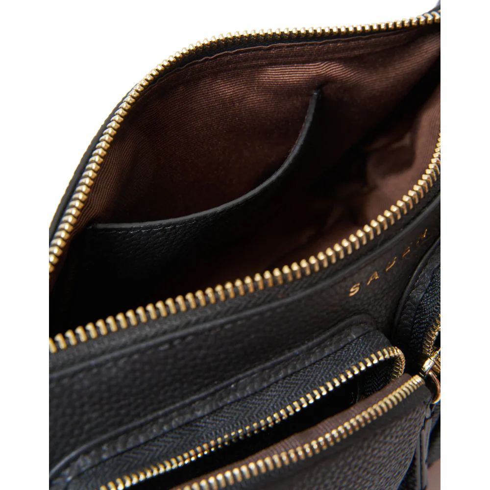 Nina Crossbody - Black - Image 6