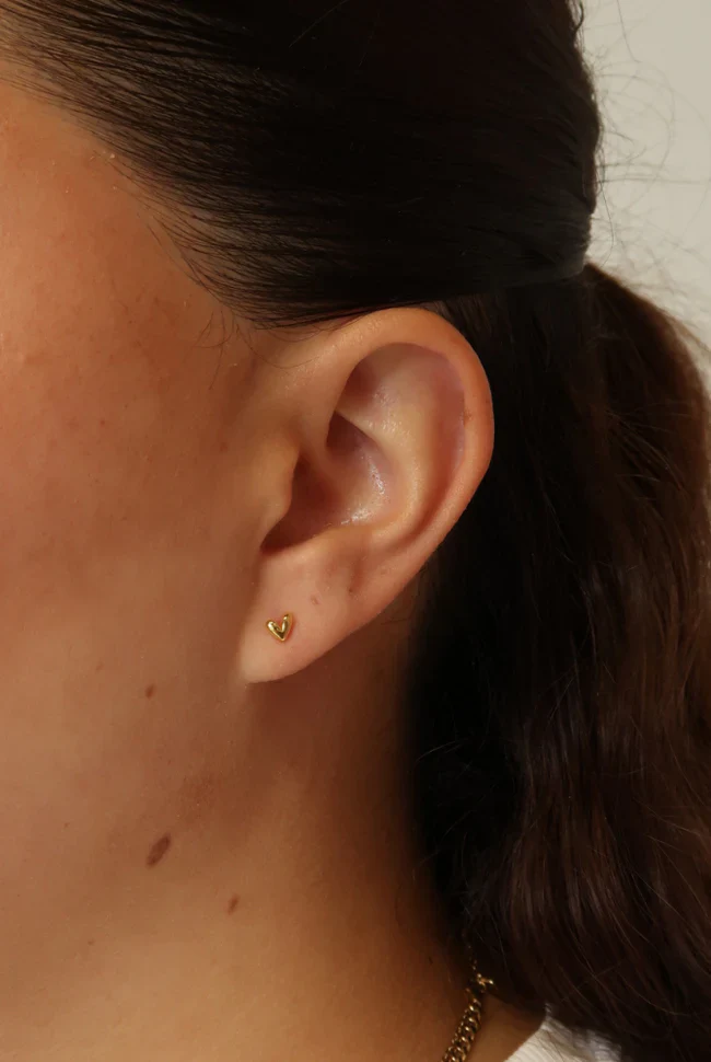 Nora Mini Stud Earring - 925 Sterling Silver - Image 2