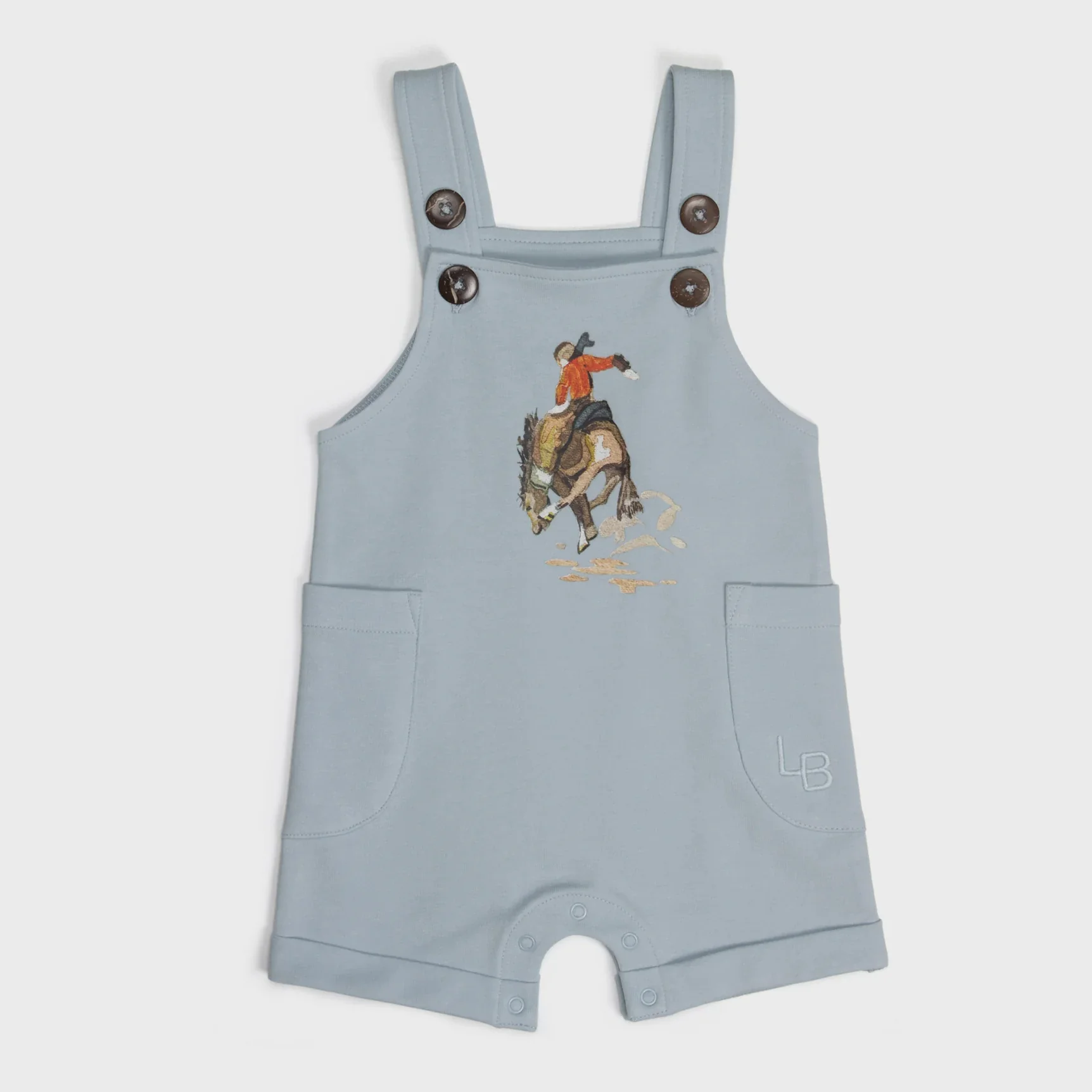 Cotton Overalls - Blue