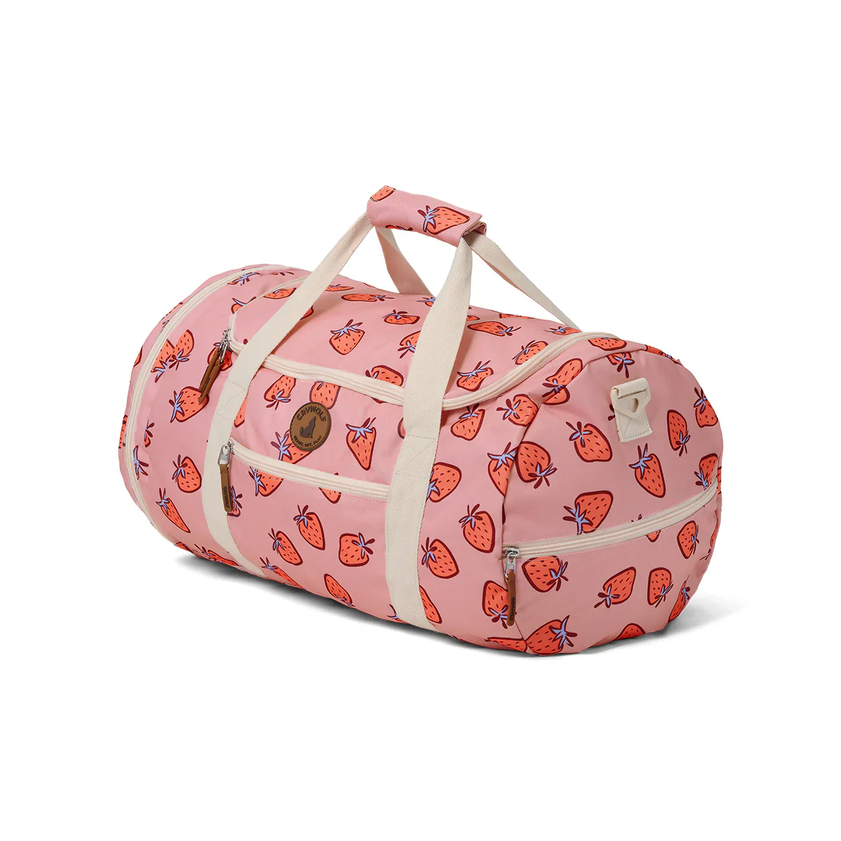 PACKABLE DUFFEL BAG Strawberry Splash - Image 5