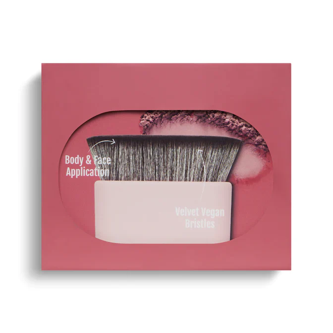 Pink Body & Face Brush - Image 7