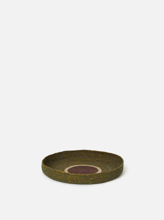 Pinto Basket - Ivy / Mulberry 28cm - Image 4