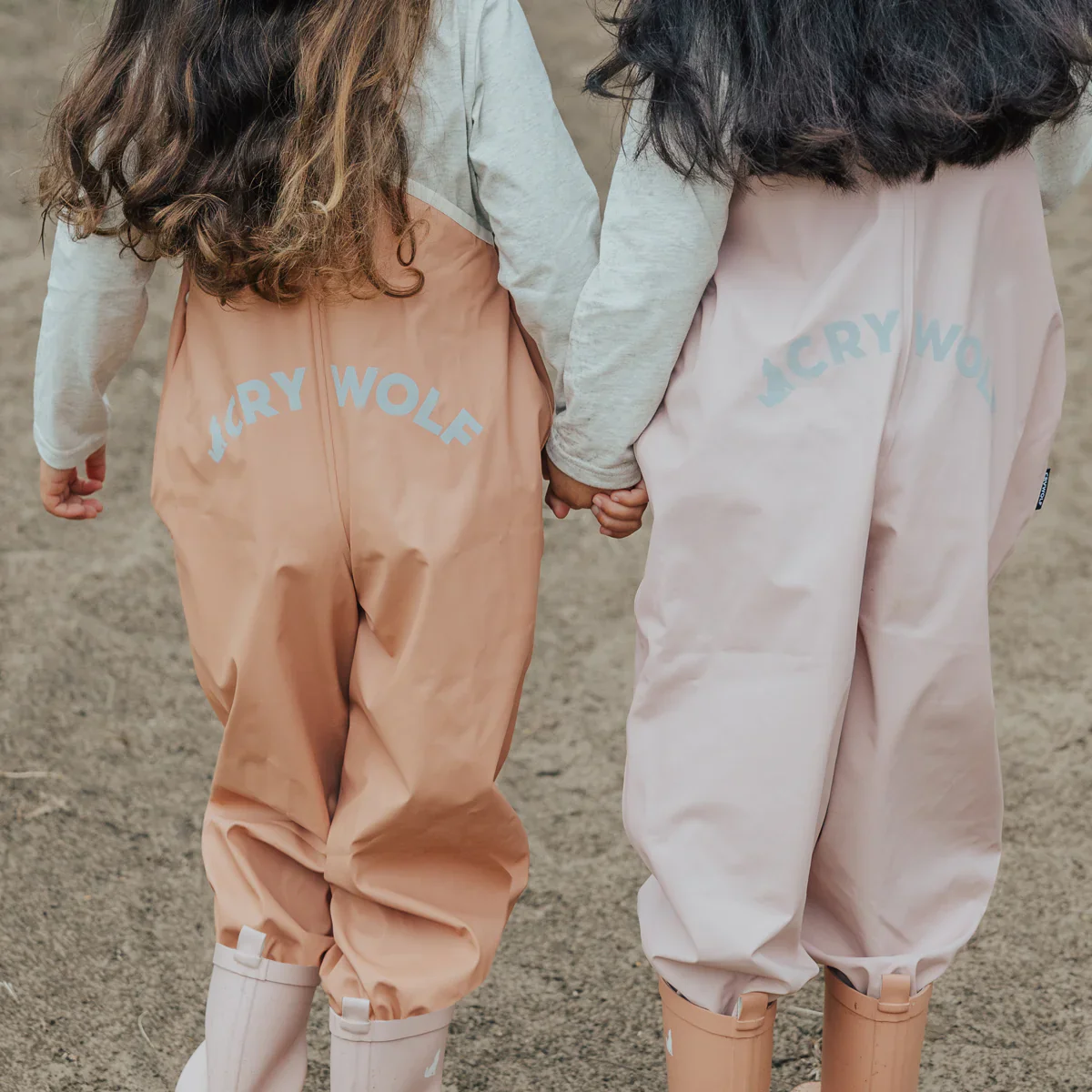 Rain Overalls Dusty Pink - Image 6