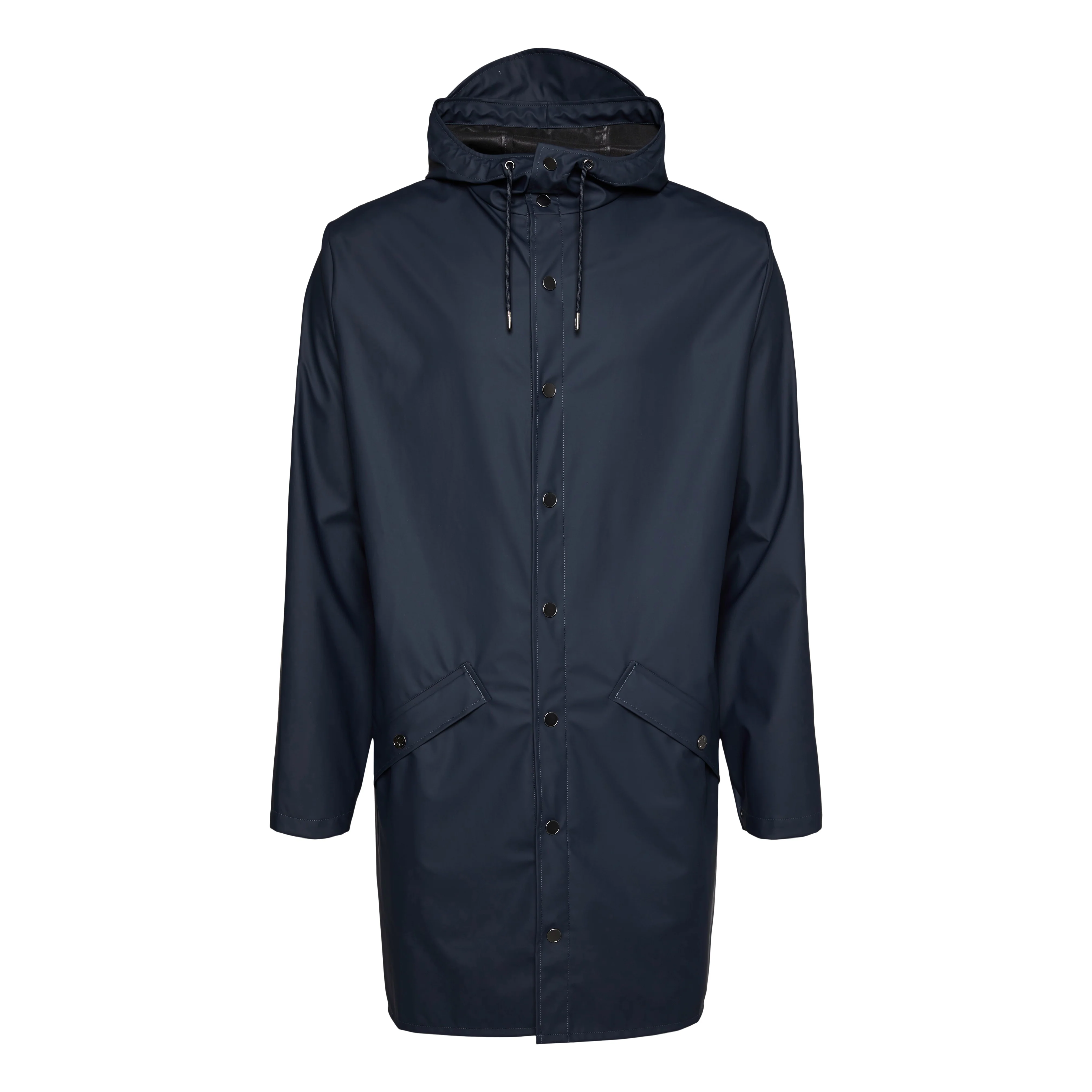 Rains Long Jacket - Navy - Image 5