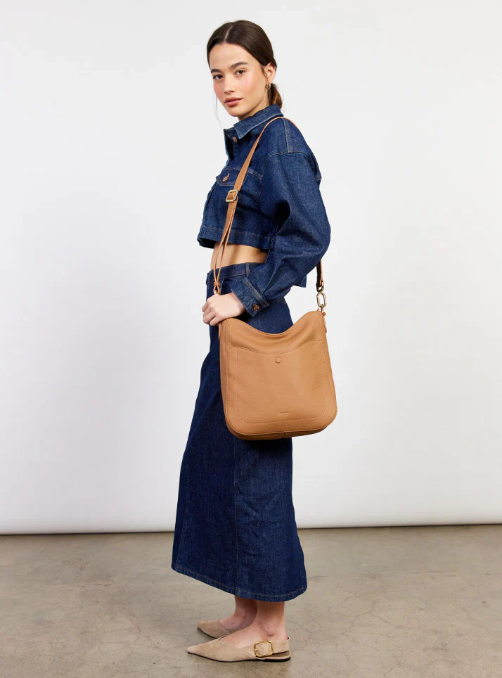 Rebe Shoulder Bag - Toffee Luxe - Image 3