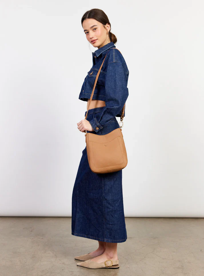 Rosie Shoulder Bag - Toffee Luxe - Image 3