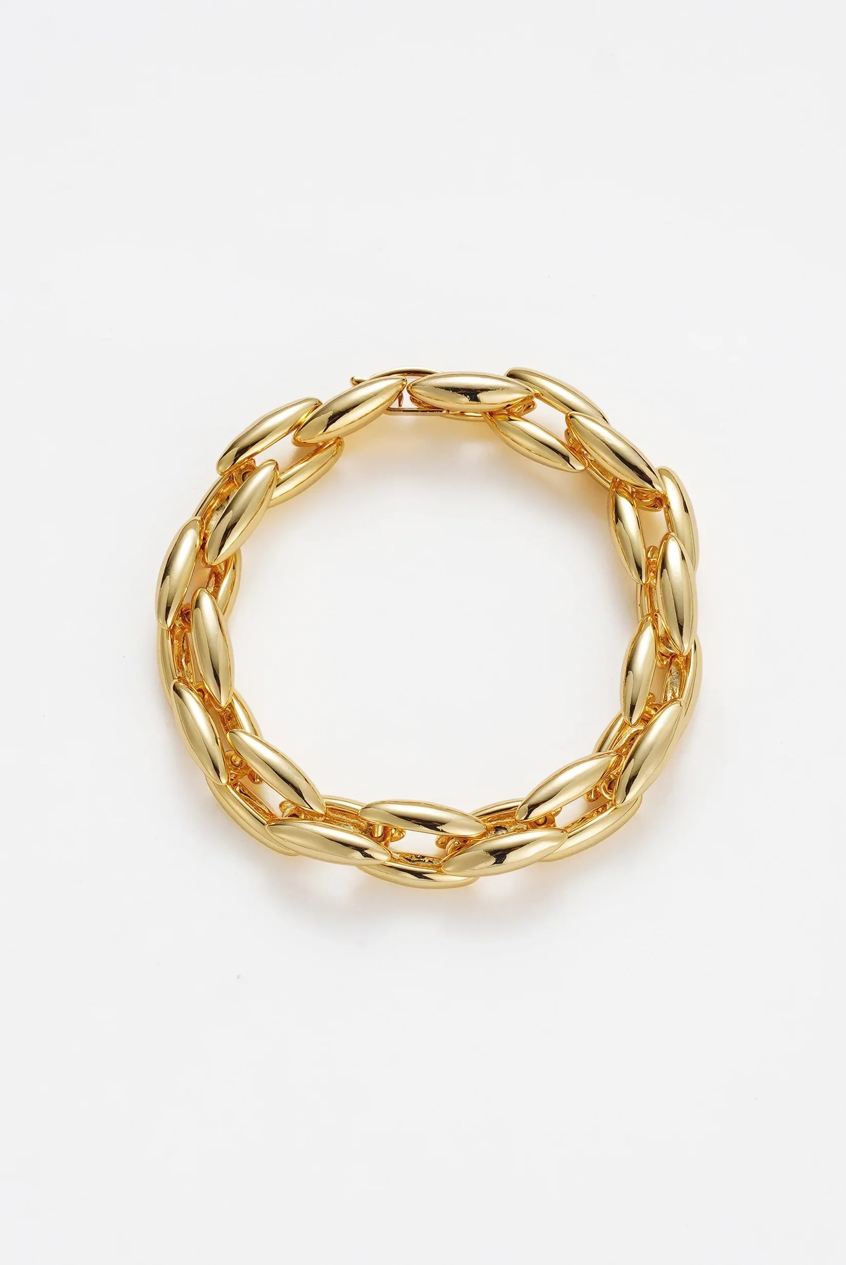 Sara Metal Bracelet - Gold - Image 6
