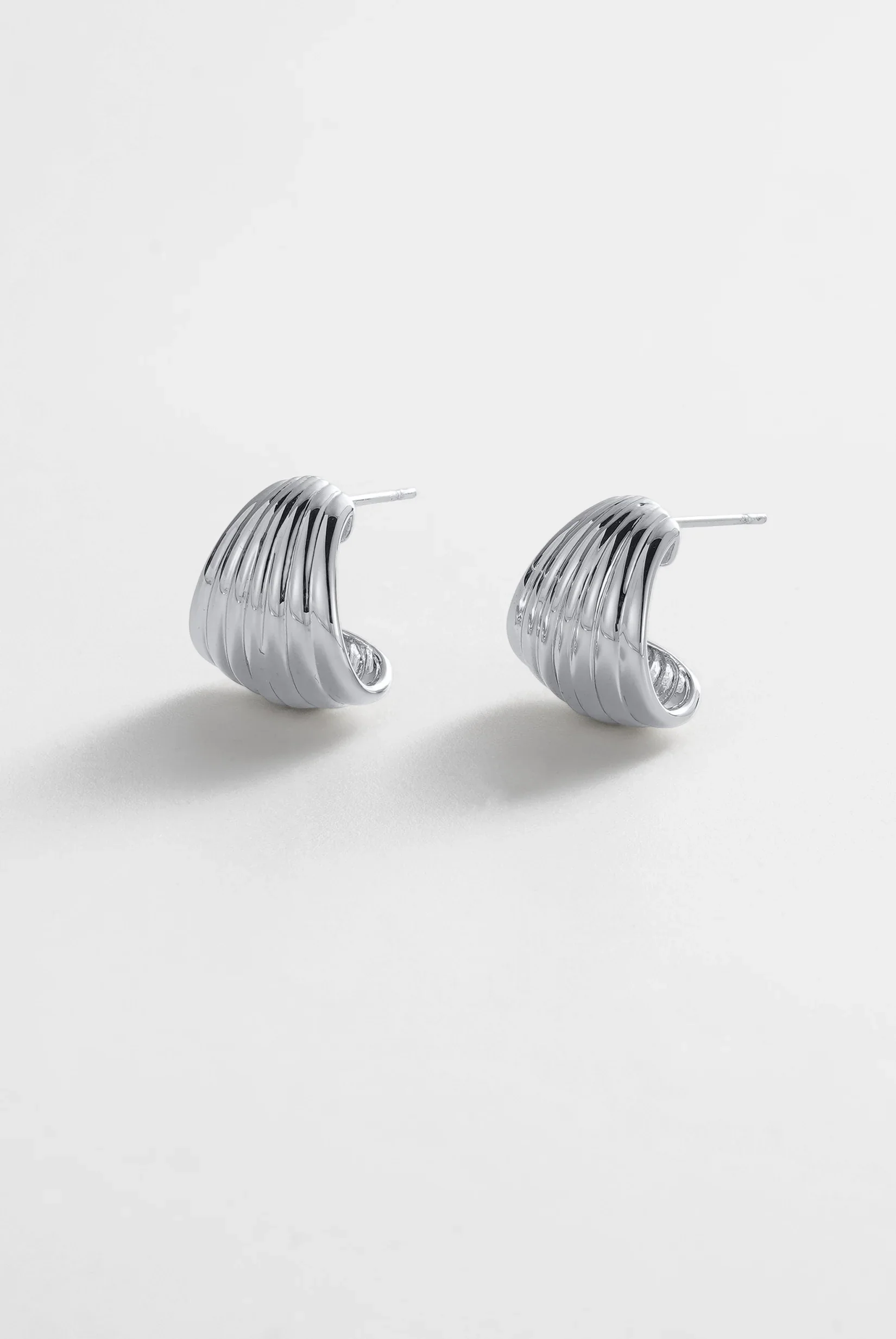 Sasha Hoop - Medium - Silver - Image 5