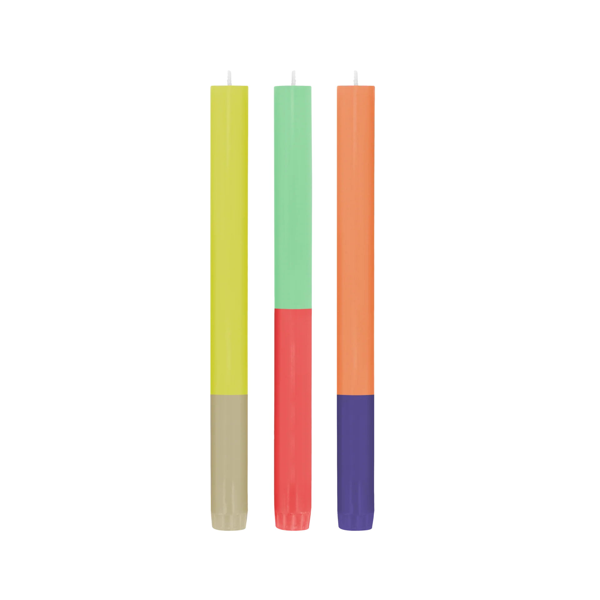 Stick Candles set of 3 - Ibiza