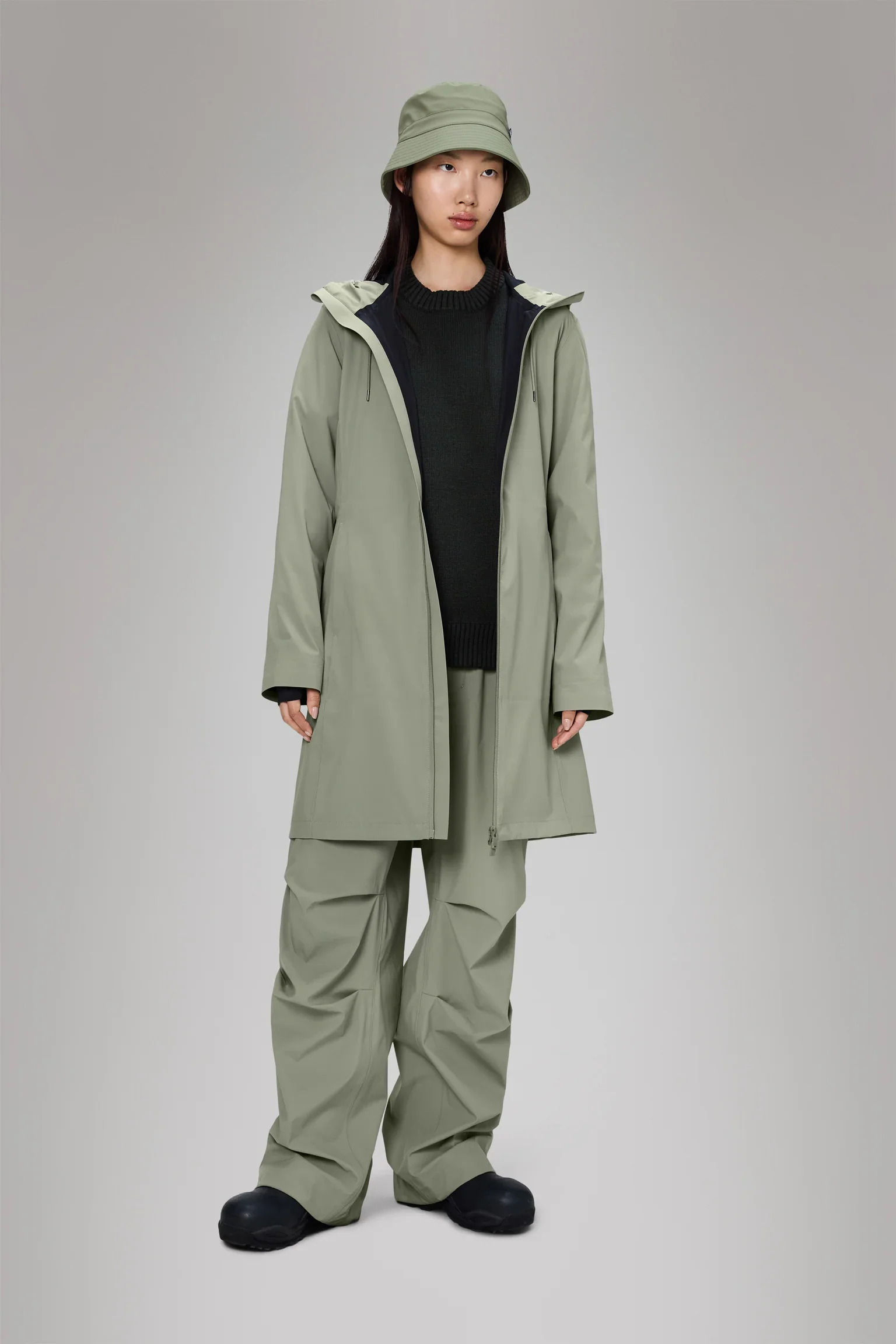 Suva Hardshell Long W Jacket W3 - Drift - Image 3