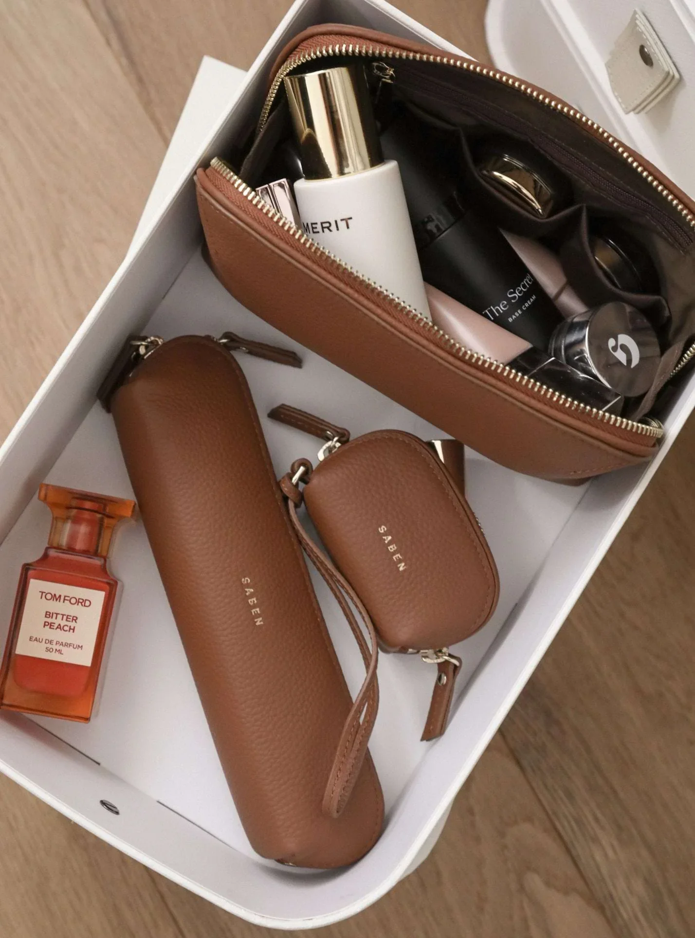 Tarin Airpod Pouch - Tan - Image 2