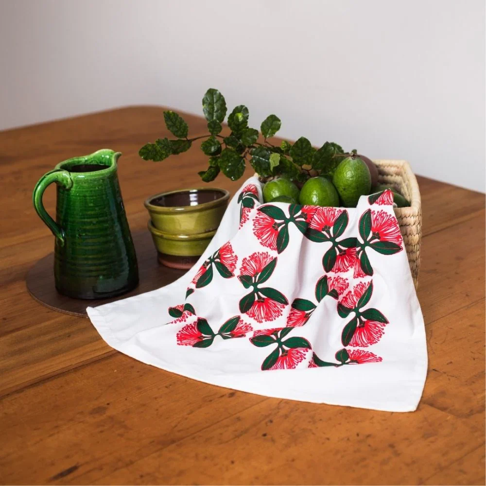 Tea Towel - Pohutukawa - Image 2