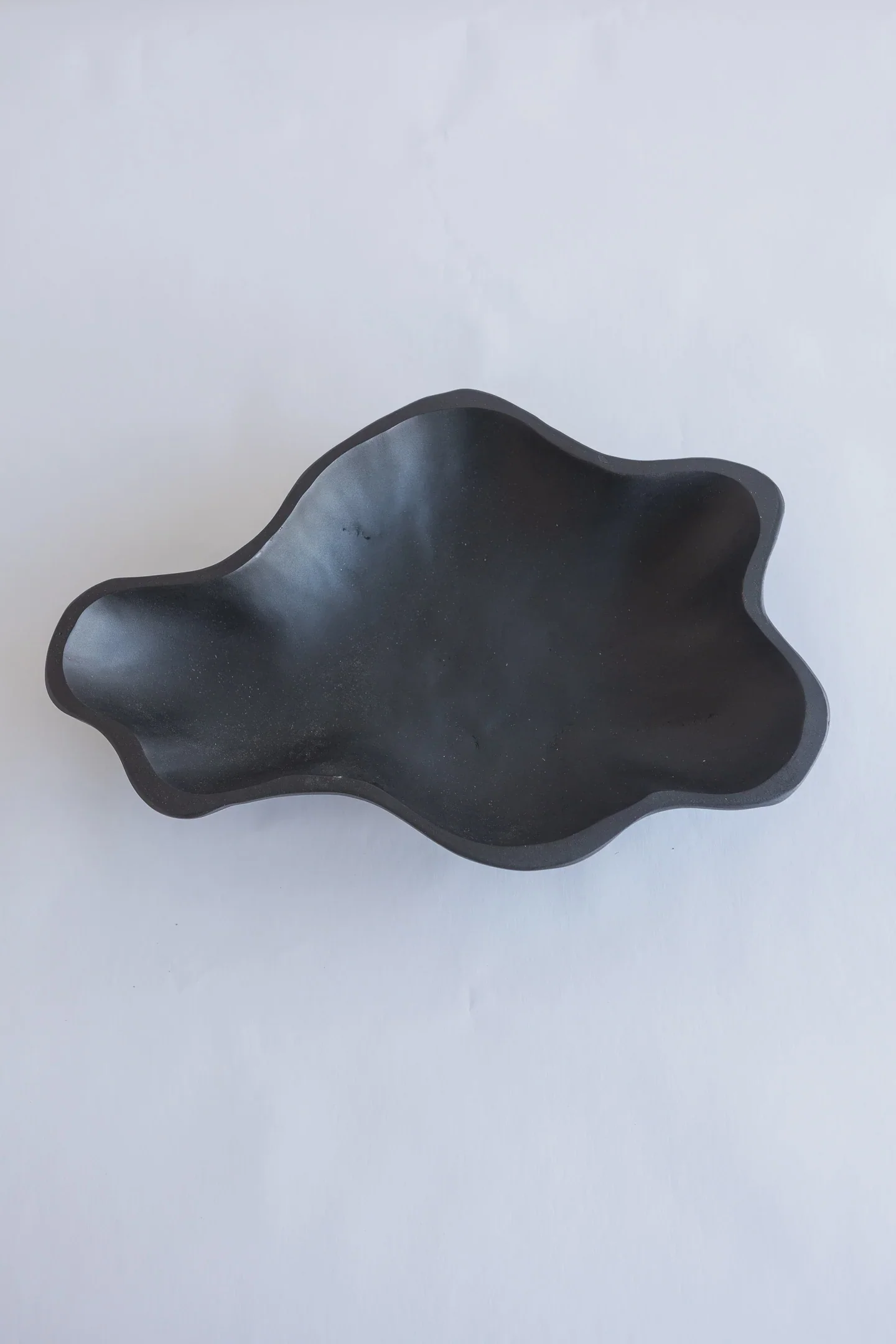 Teak Wave Bowl