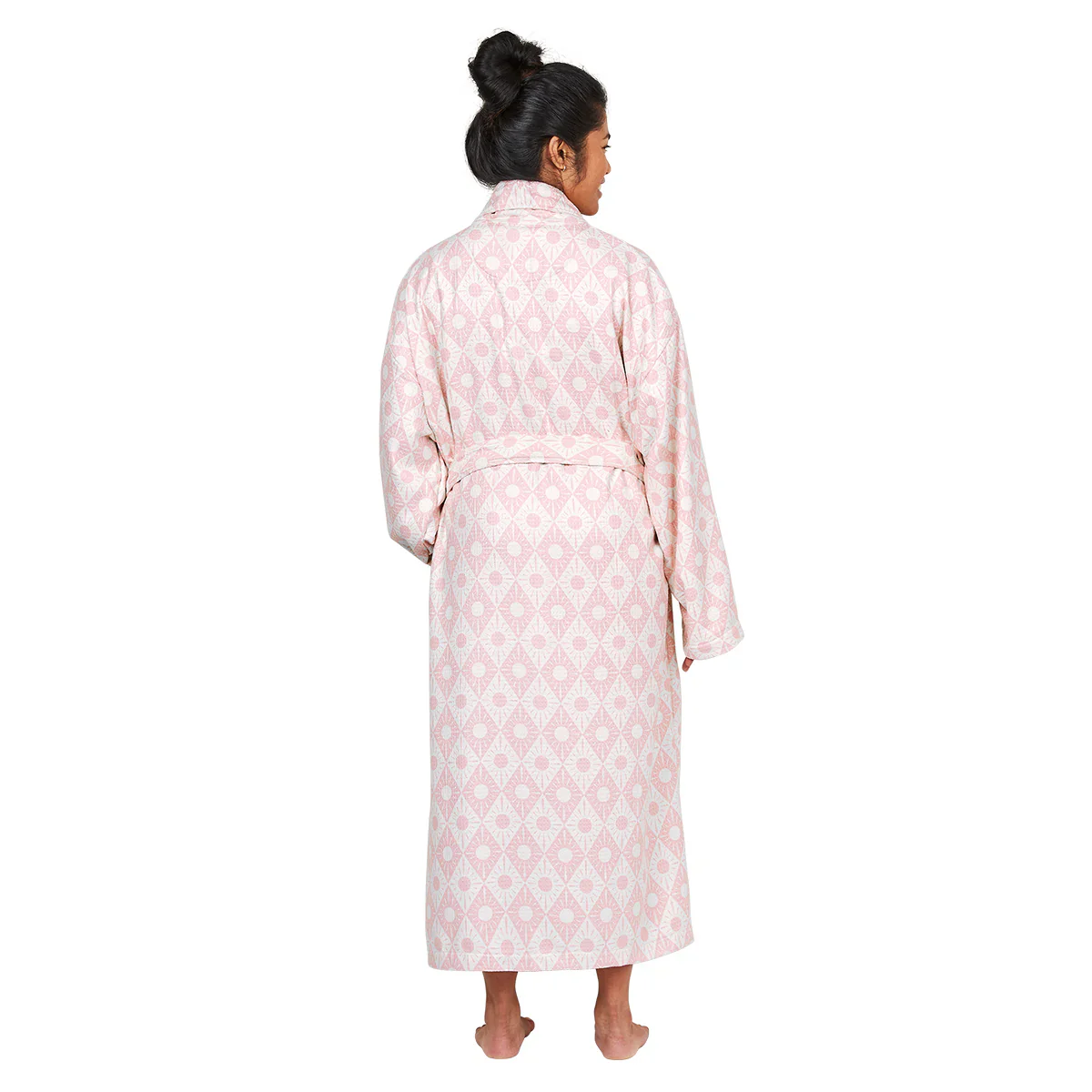 Waffle Robe M/L Diamond Pink - Image 6
